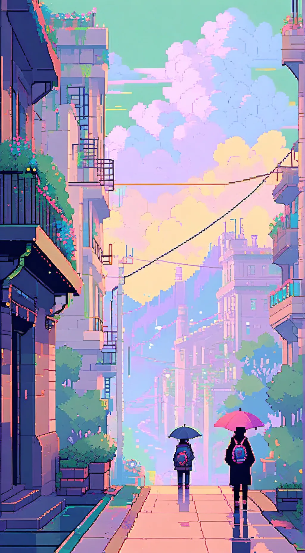 ai character: micraft background