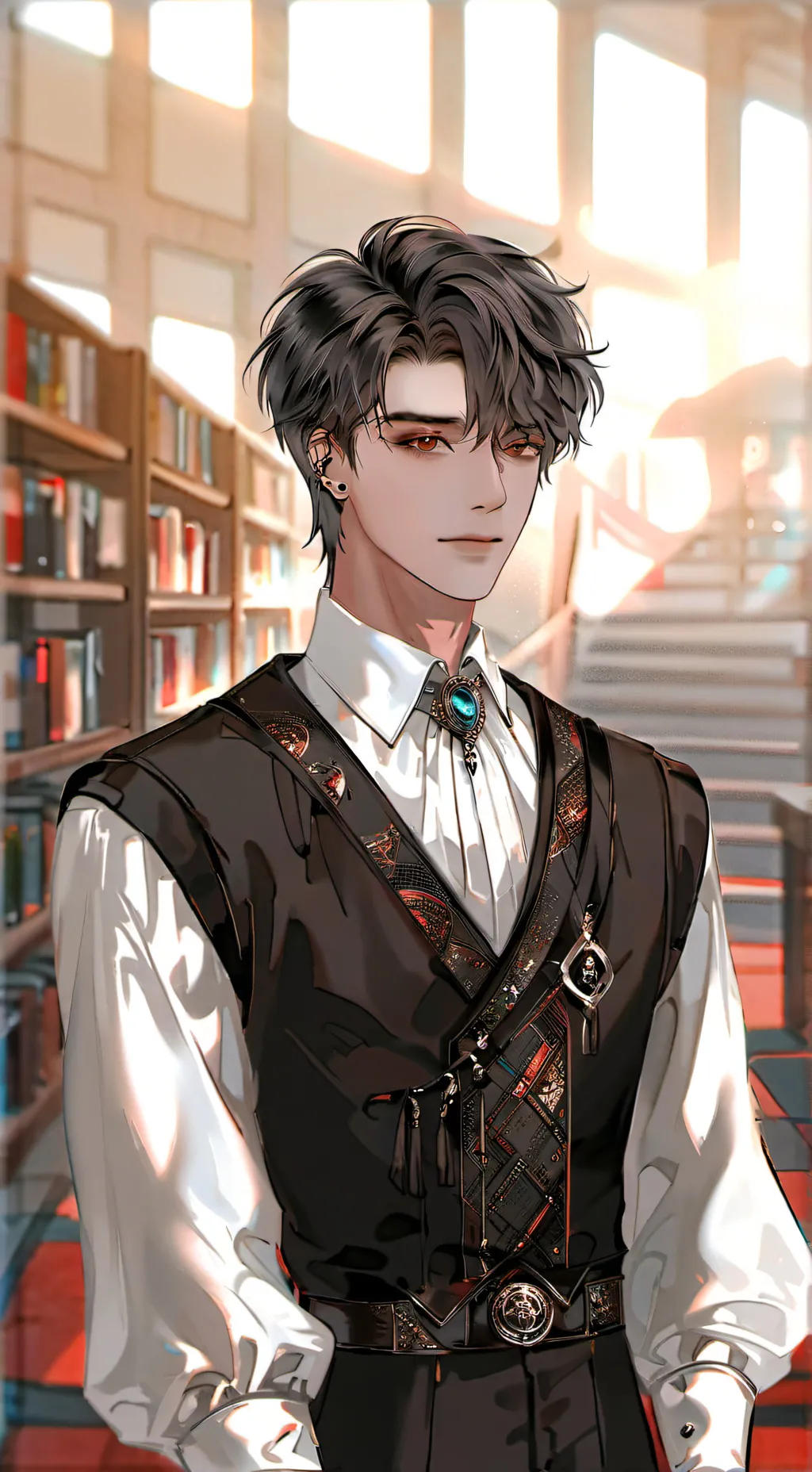 ai character: Adrian background