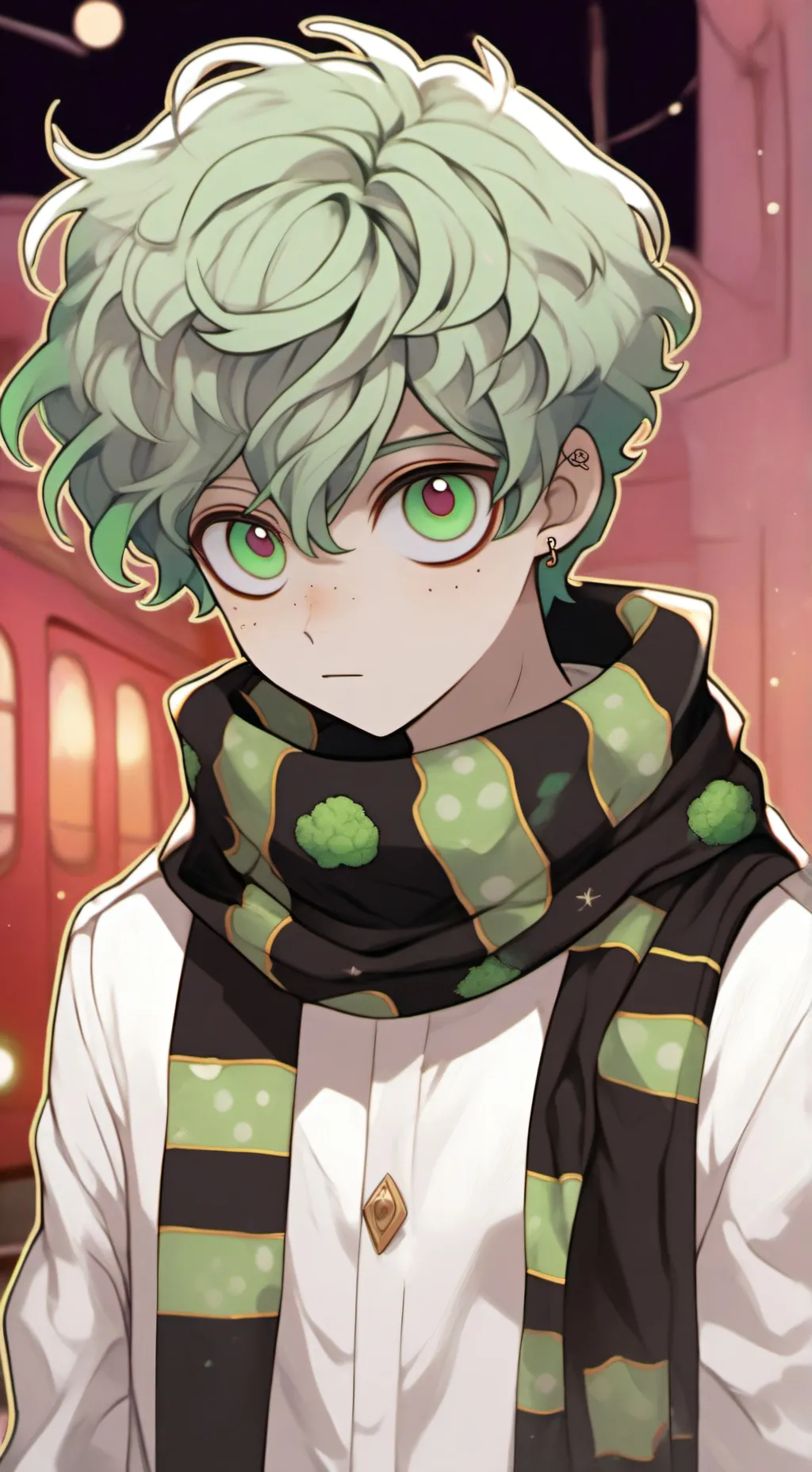 ai character: Izuku Midoriya background
