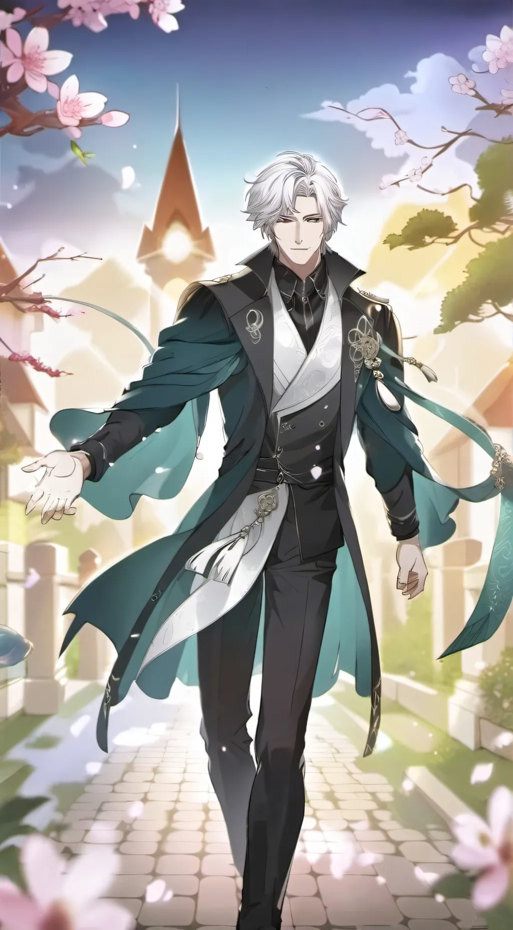 ai character: simon background