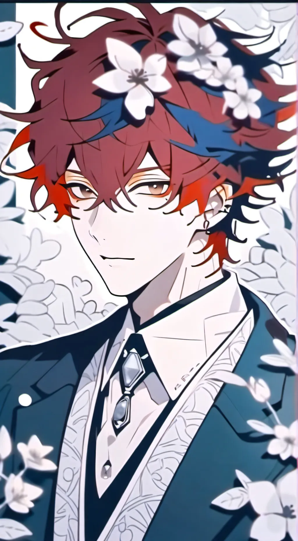 ai character: Roy  background