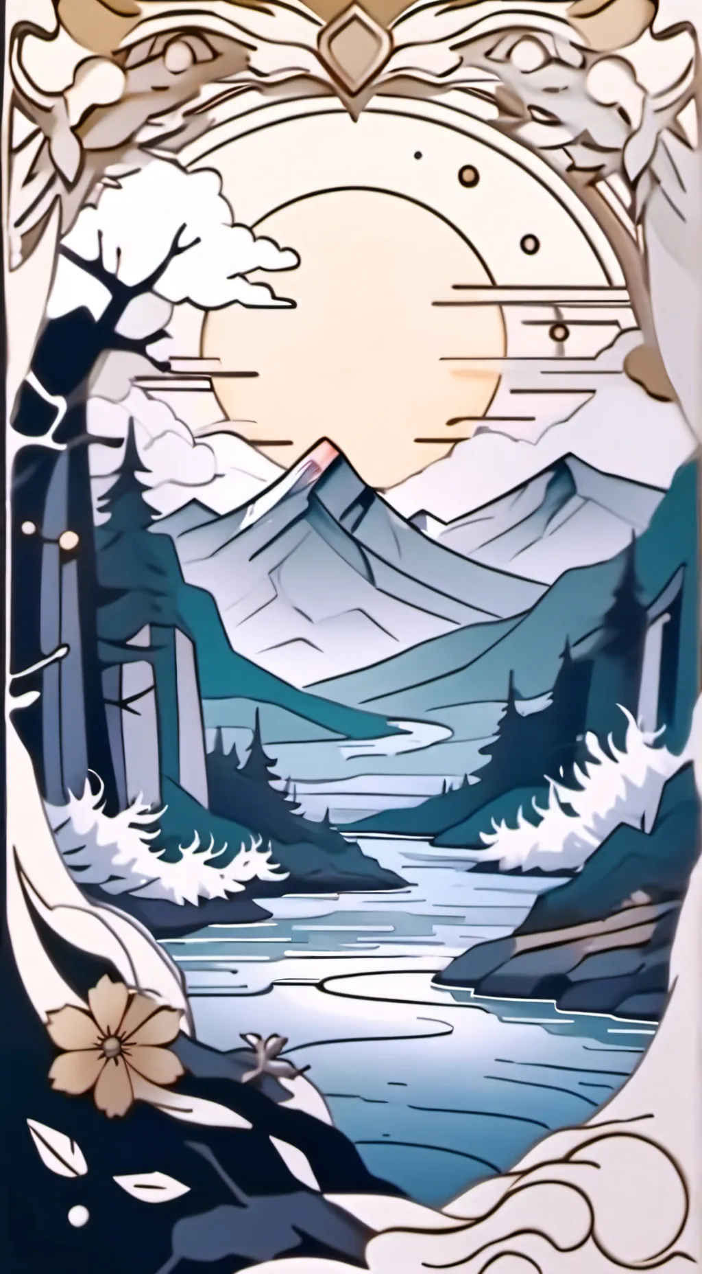 ai character: Simón x tunner background