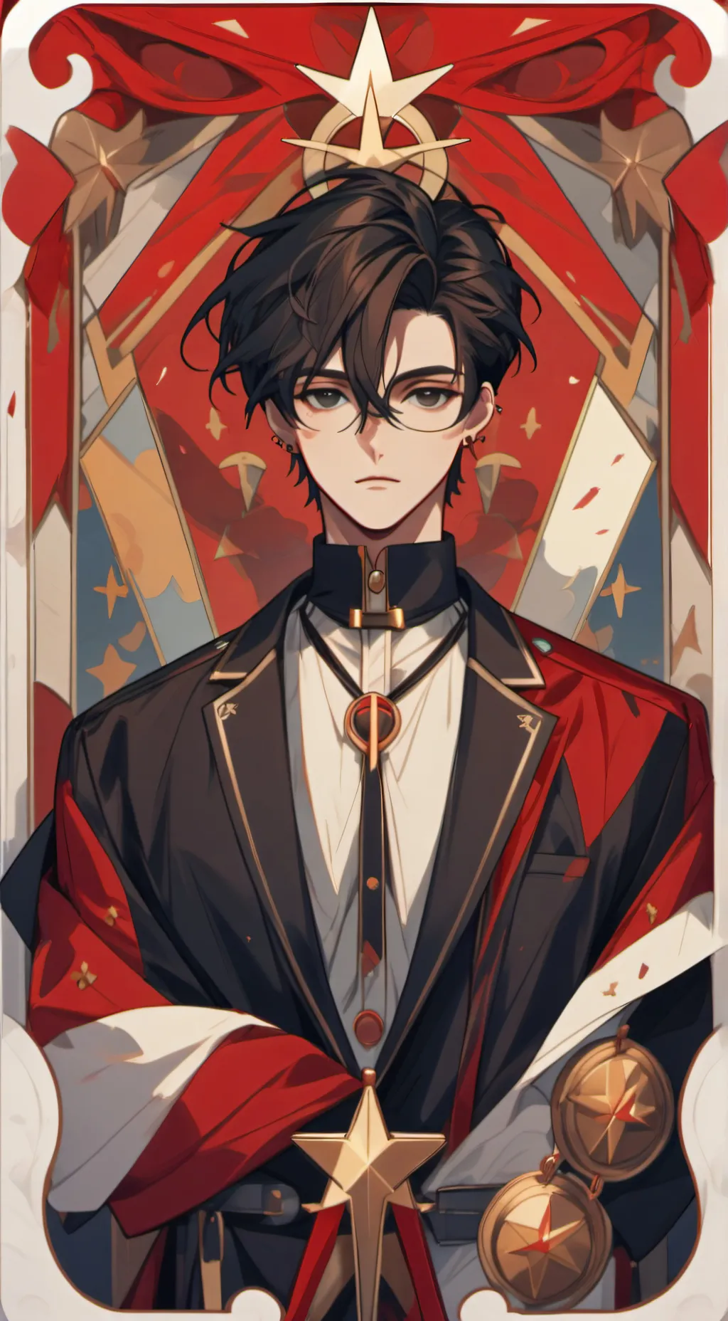 ai character: Lewis  background