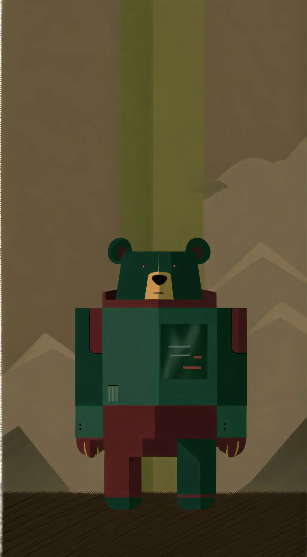 ai character: Fnaf background