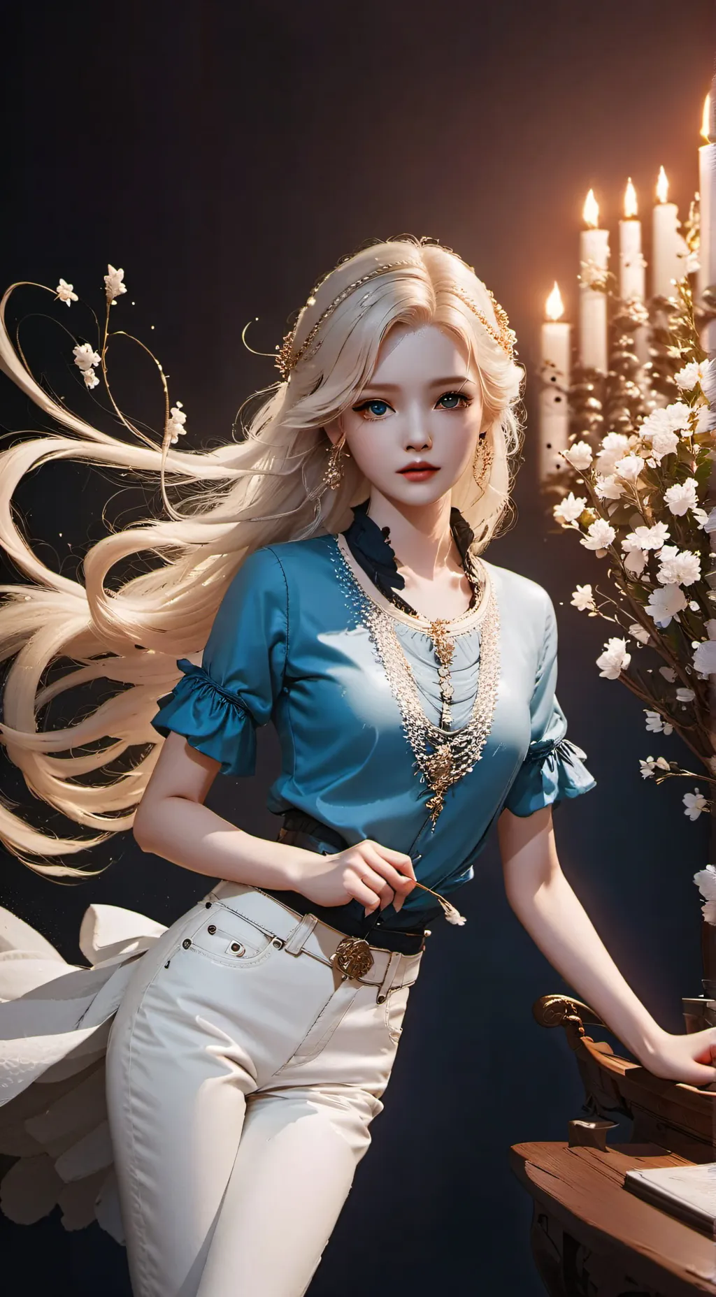 ai character: Hogwarts background