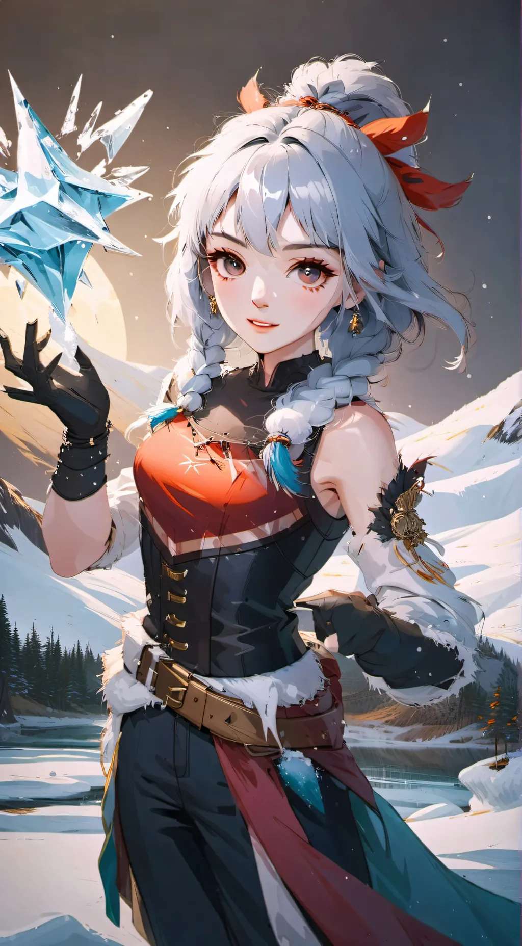 ai character: super power famliy background