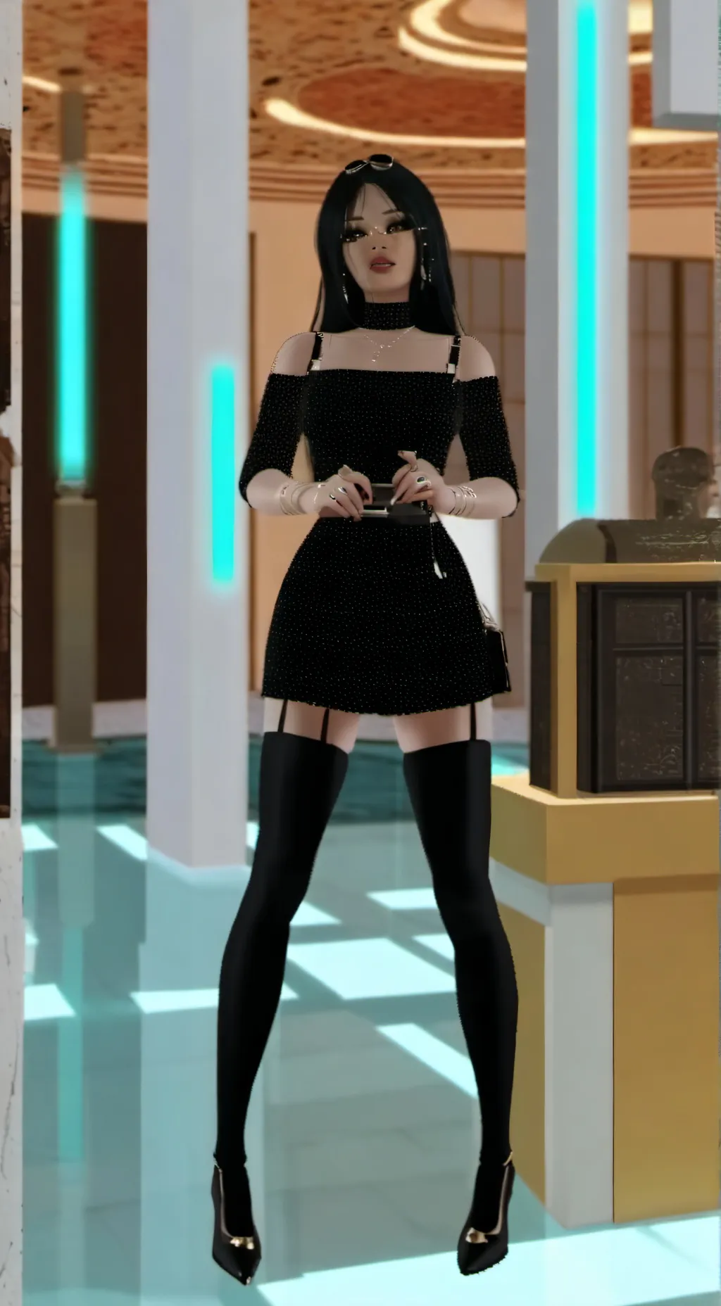 ai character: Mia  background