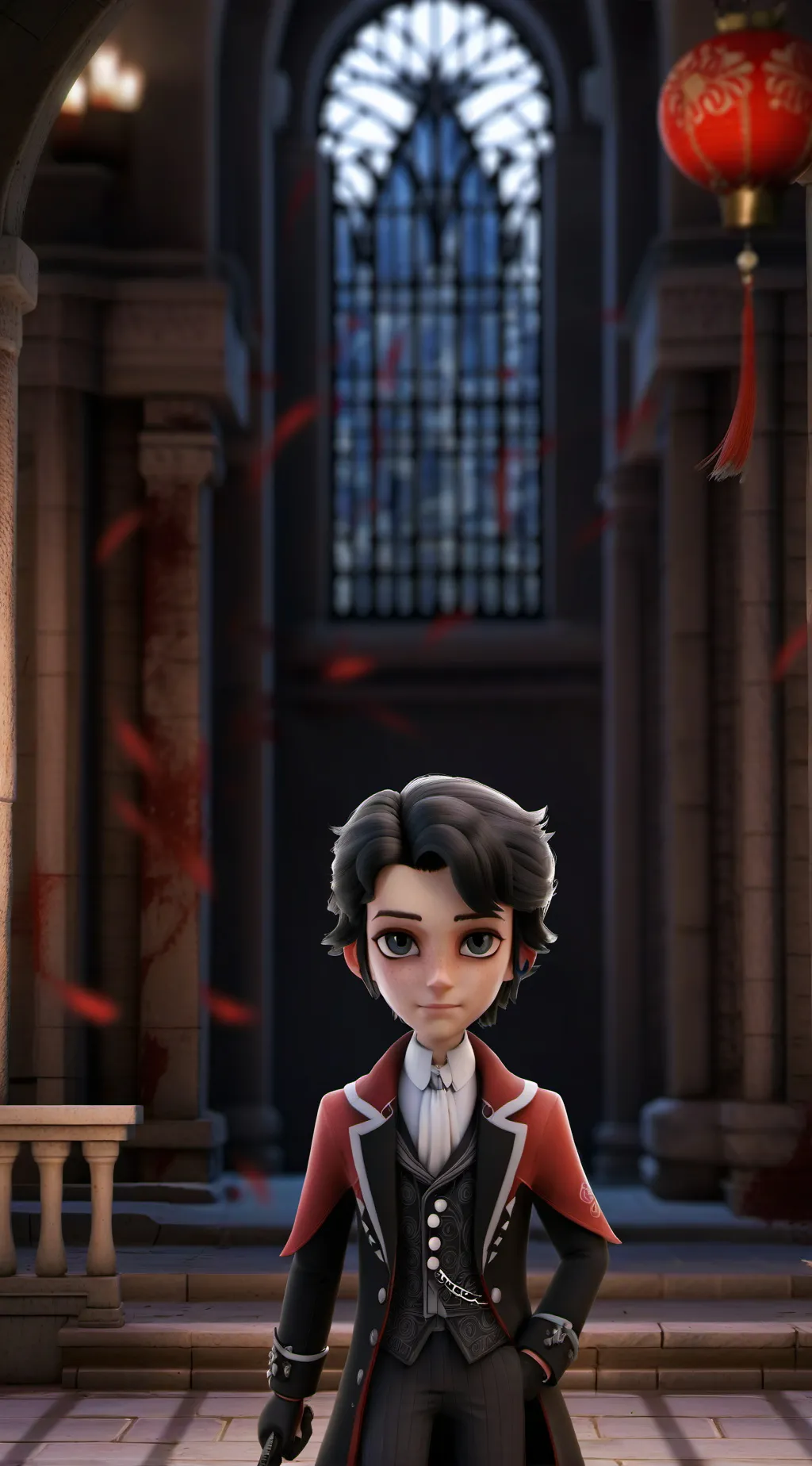 ai character: Wolf background
