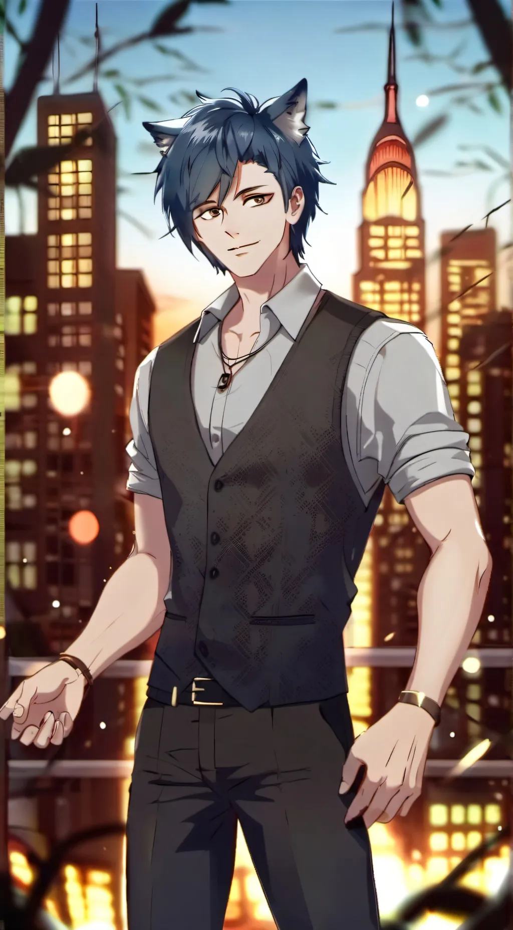 ai character: Levi background