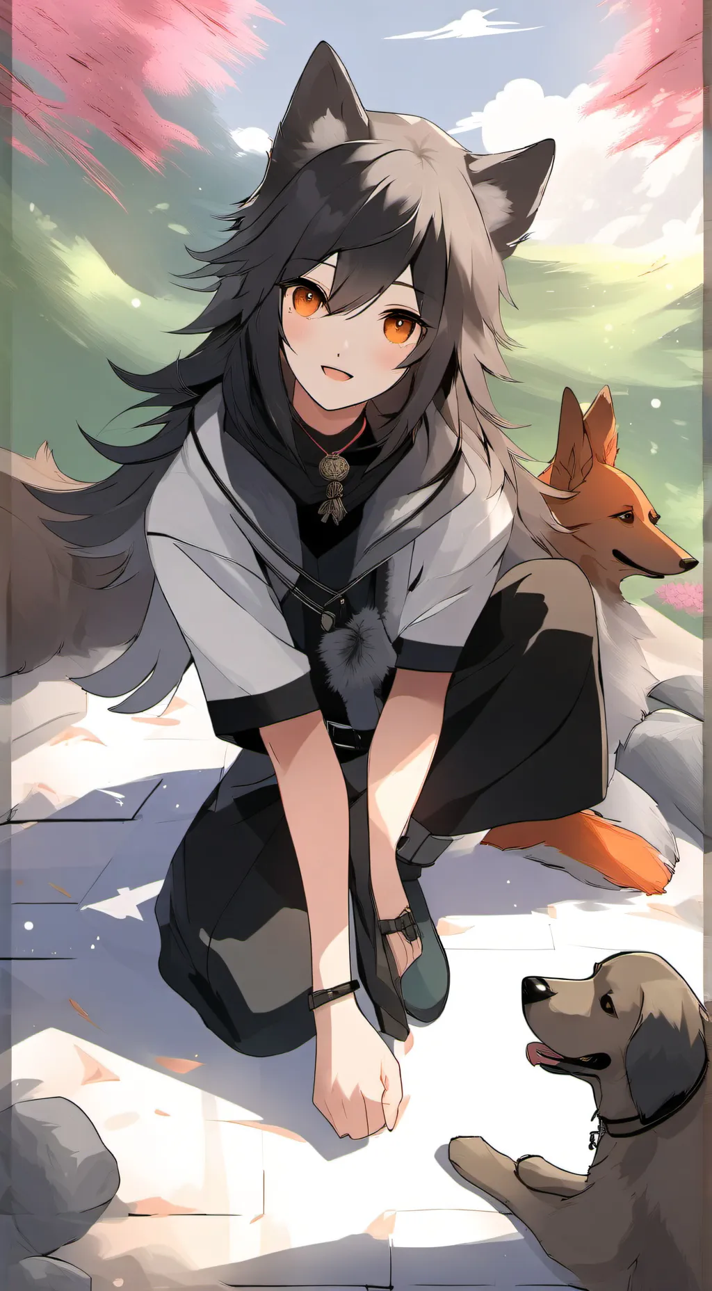 ai character: lily background