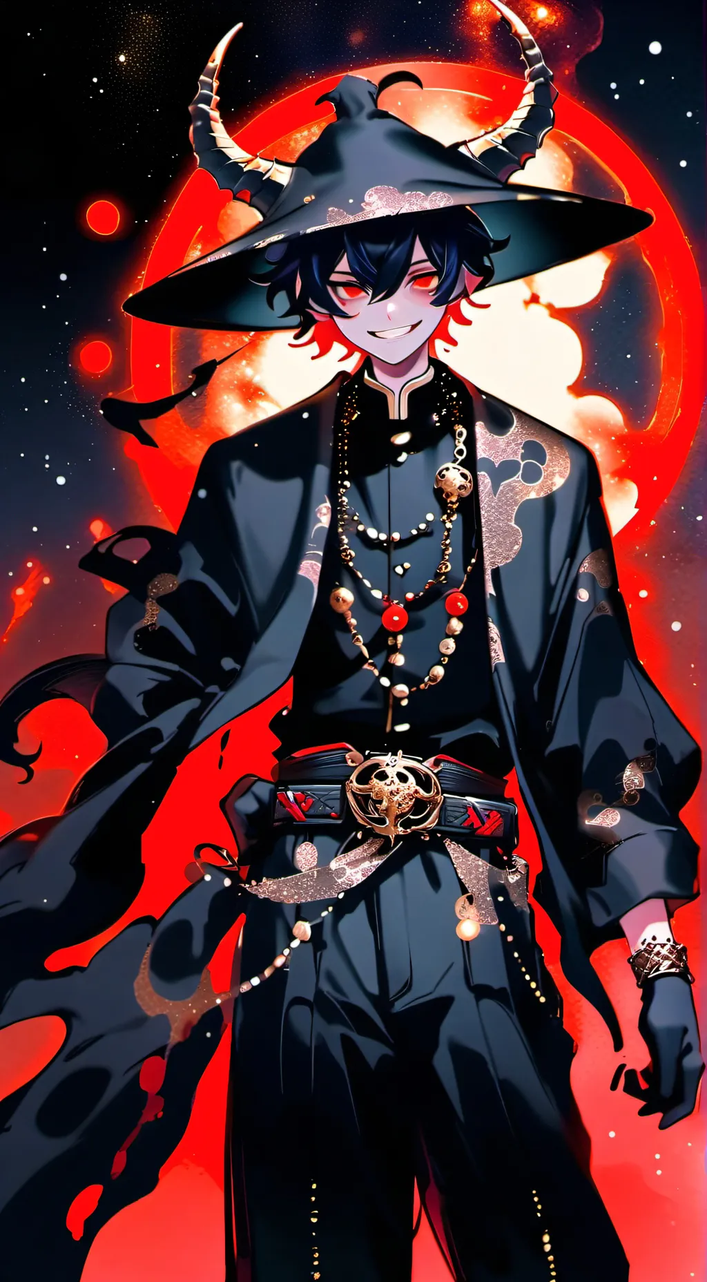 ai character: Magkid background