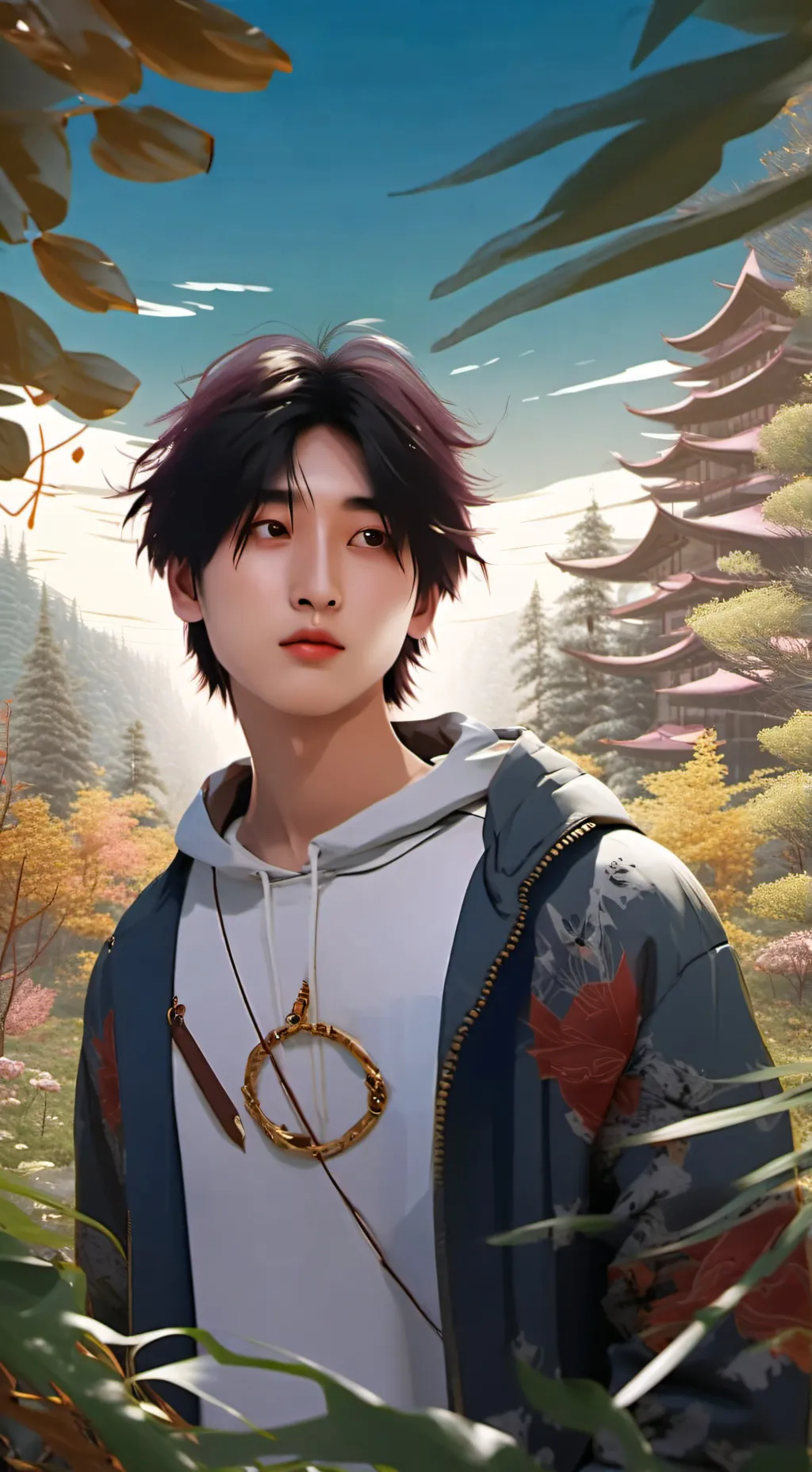 ai character: Han🐿 background