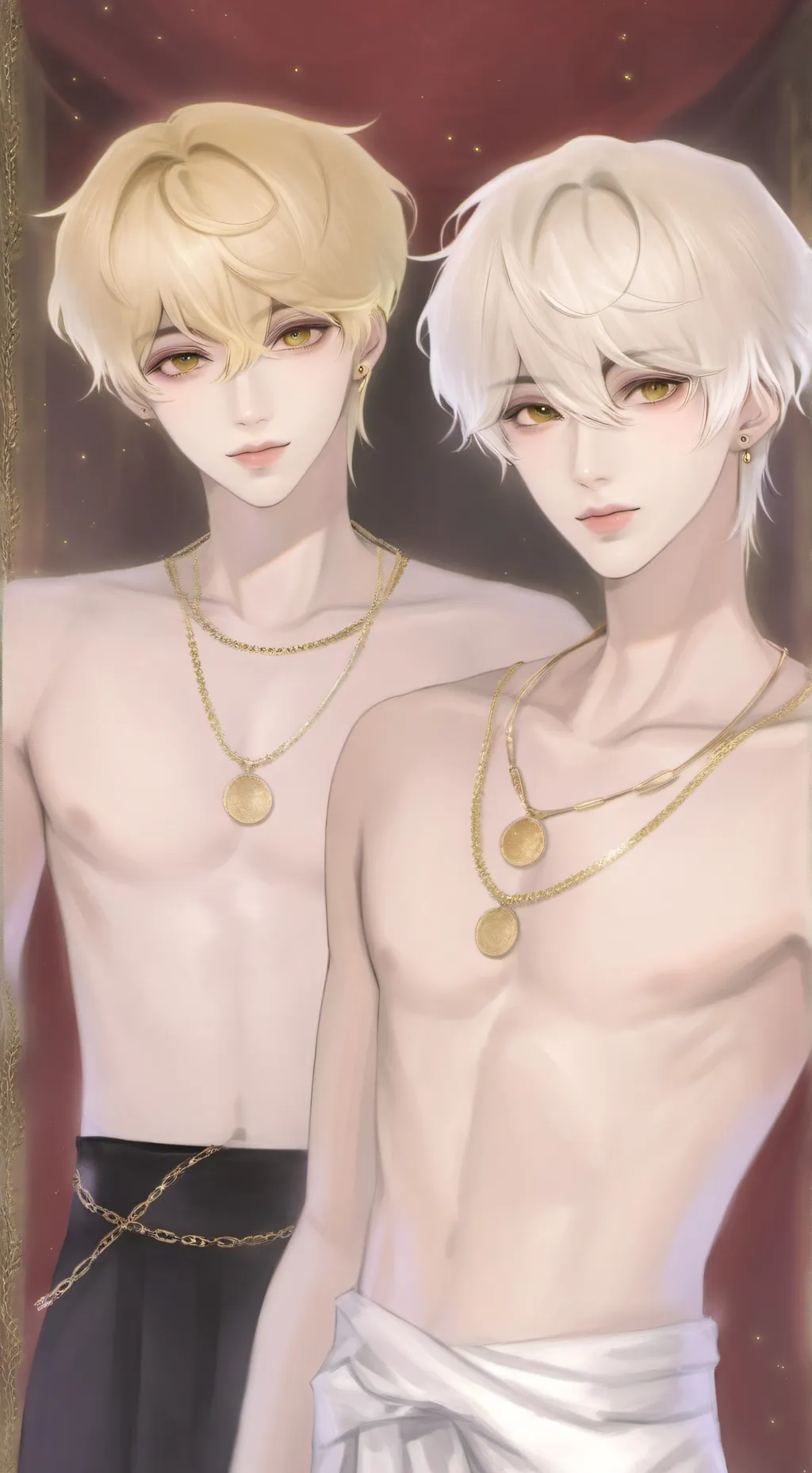 ai character: Atlas and Felix🪽 background