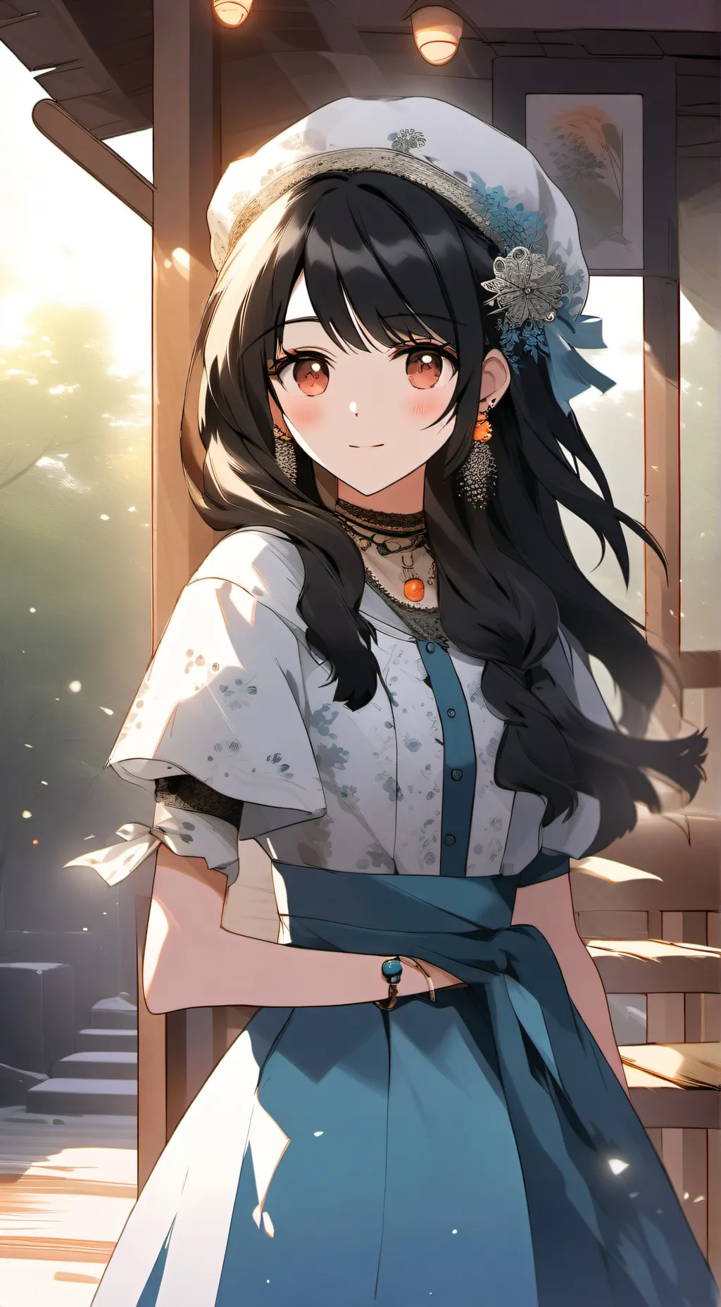 ai character: Ella background