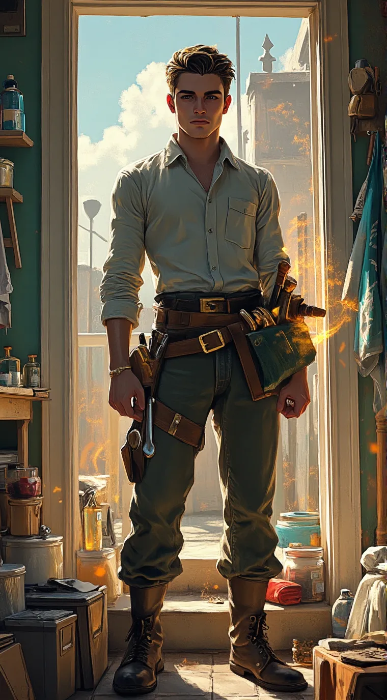 ai character: Lewis  background