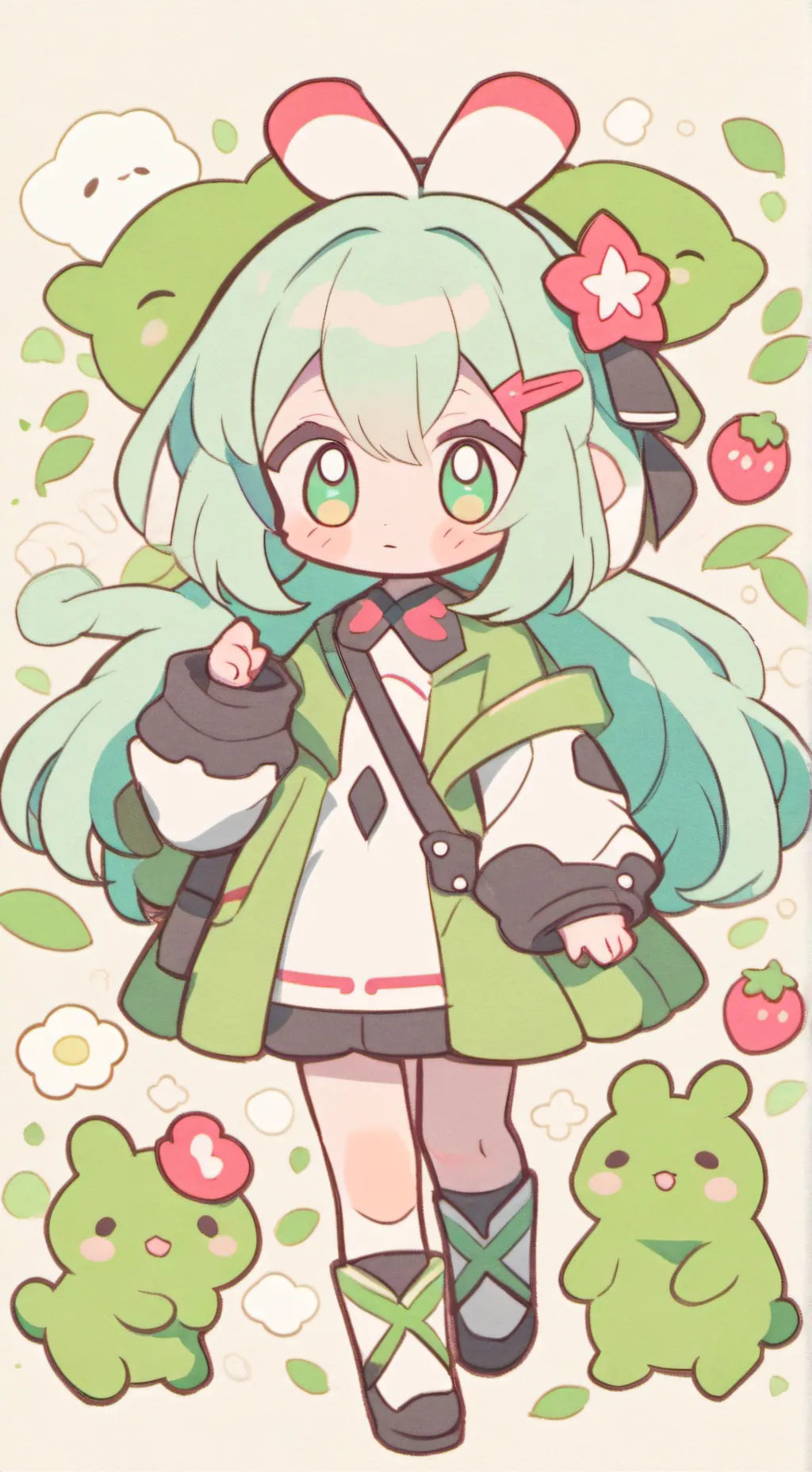 ai character: Aria background