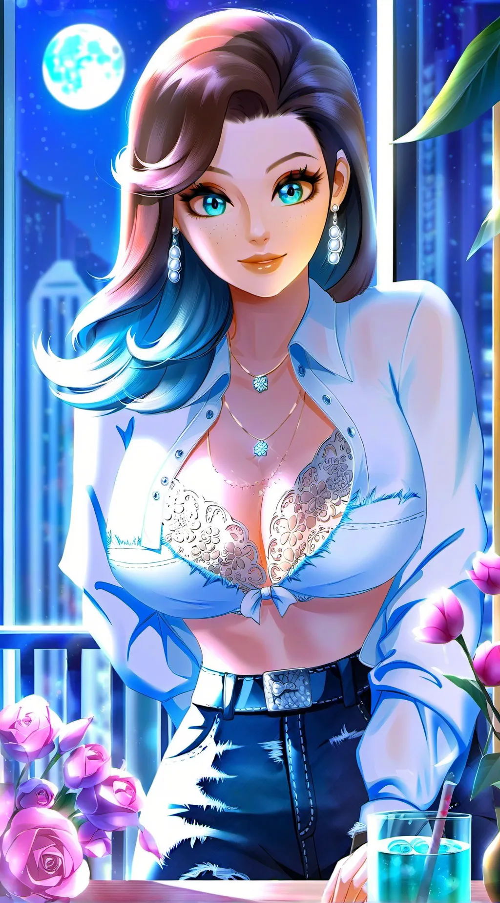 ai character: Lisa background