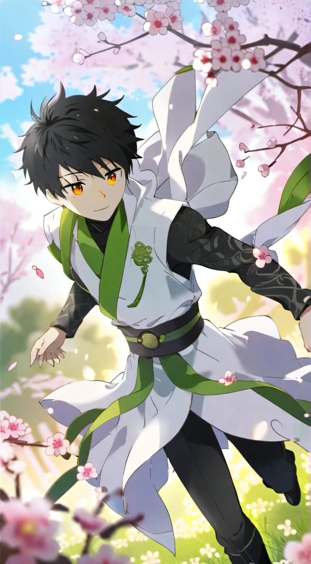 ai character: Care of hahuaha background