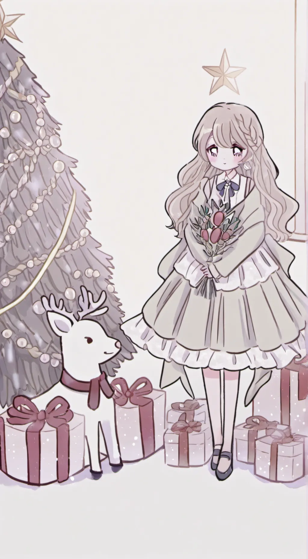 ai character: Mha natale  background