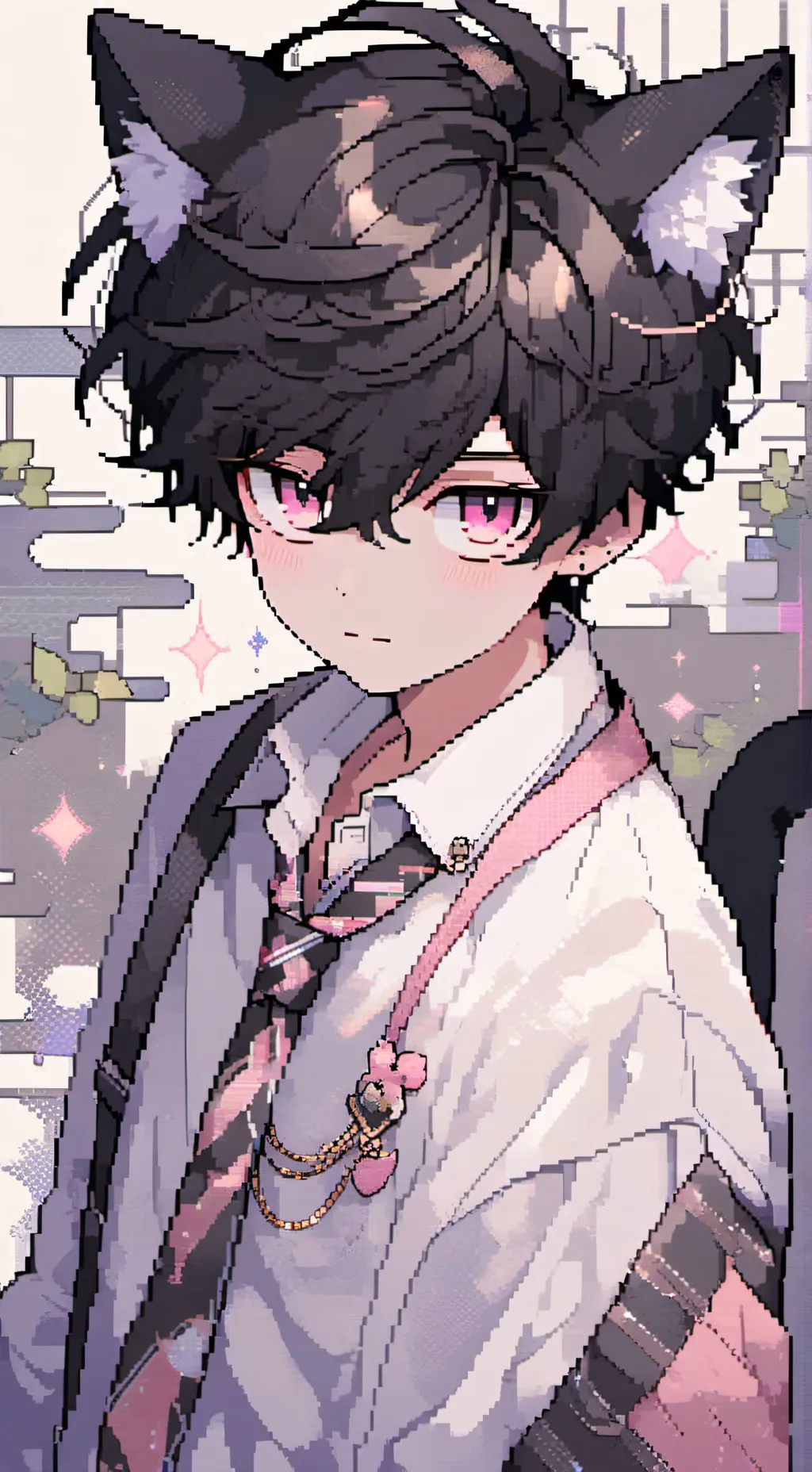 ai character: Minae  background