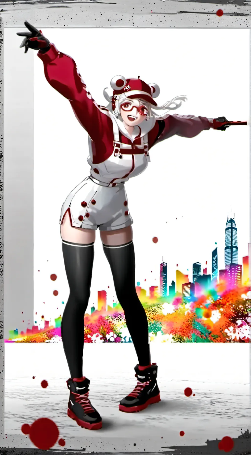 ai character: Ariana  background