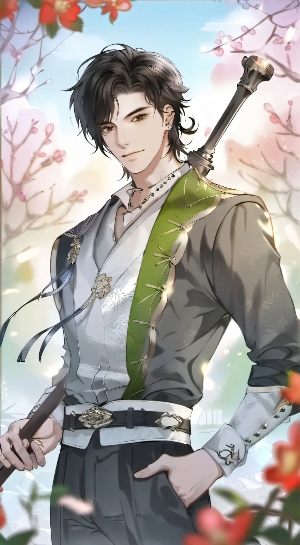 ai character: Vampire hunt... background