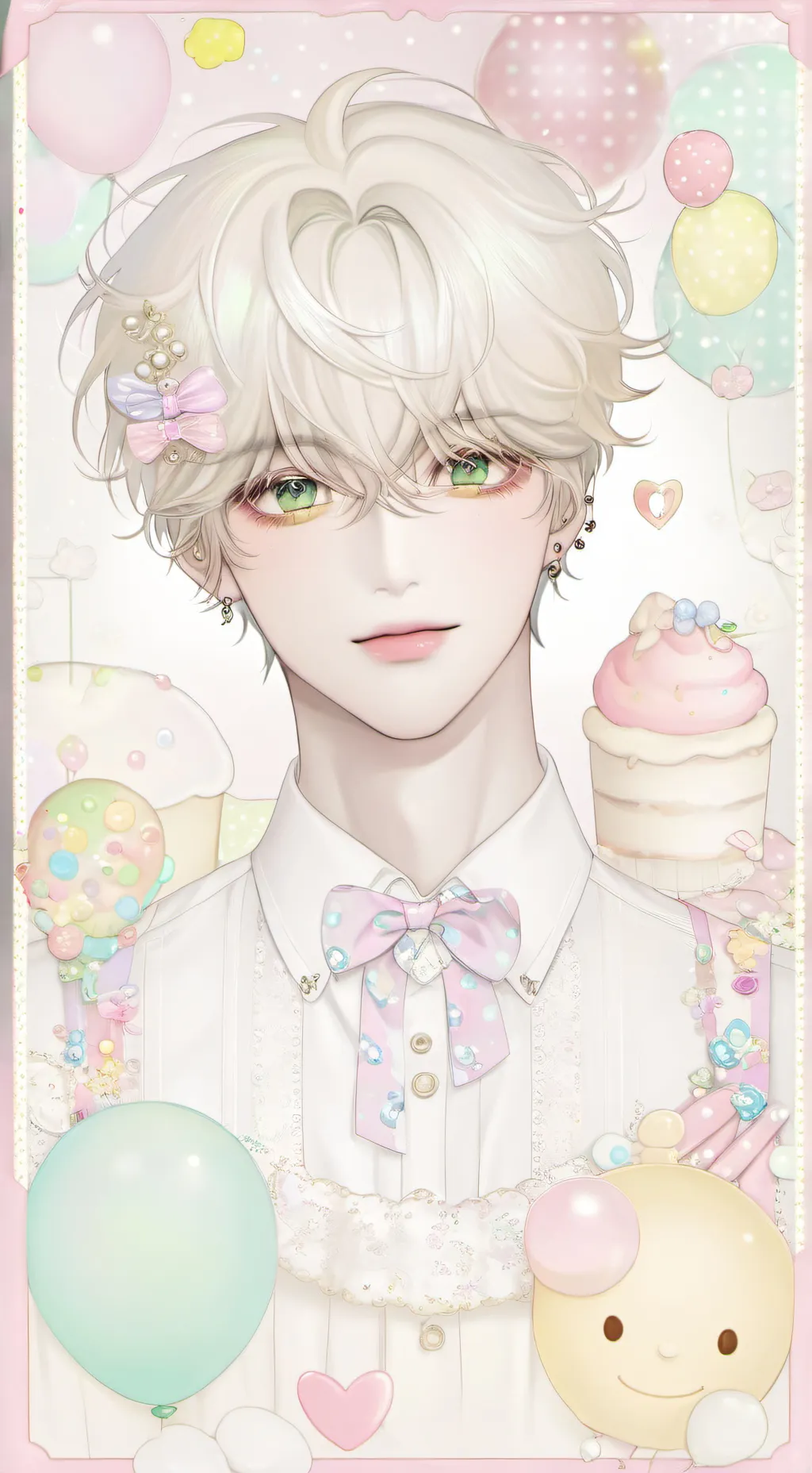ai character: •STRAYKIDS^^ background