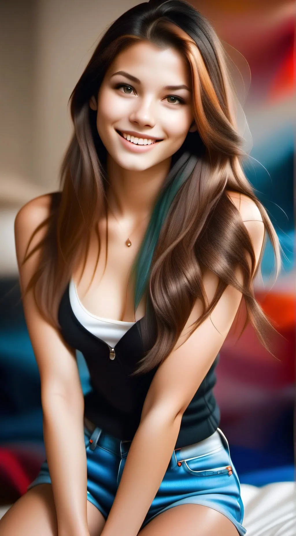 ai character: Katie background