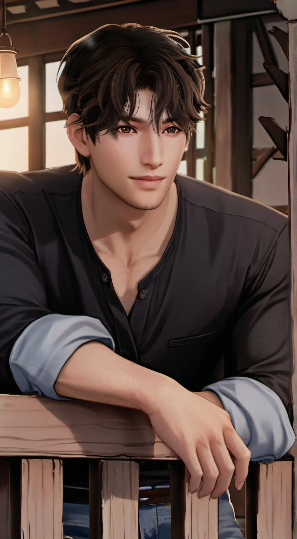 ai character: Matteo Rios  background
