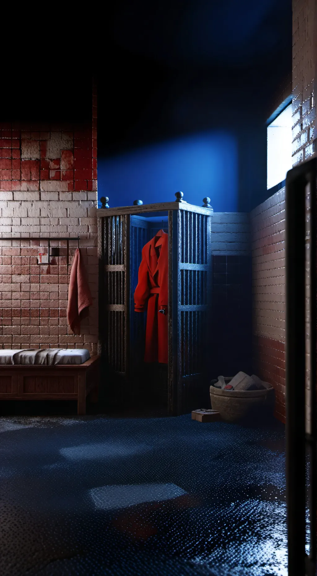ai character: Prison life background
