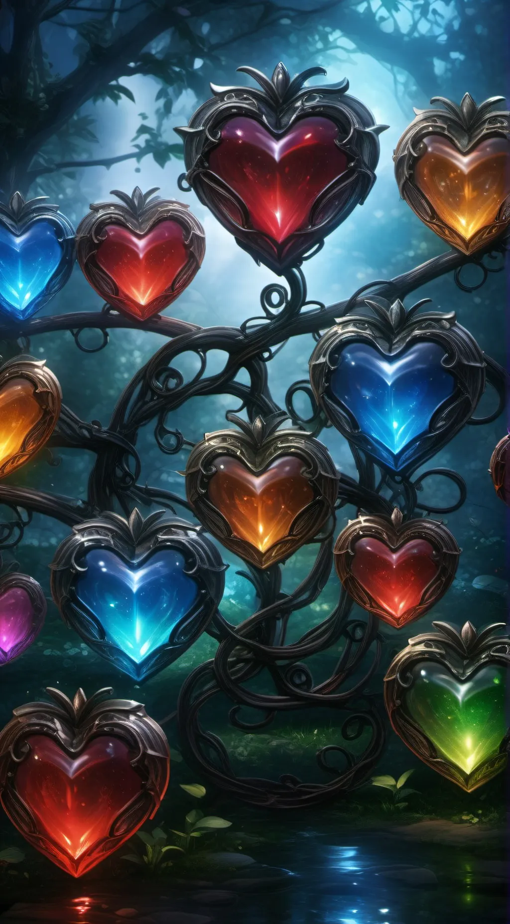 ai character: Seven soul sprunki background