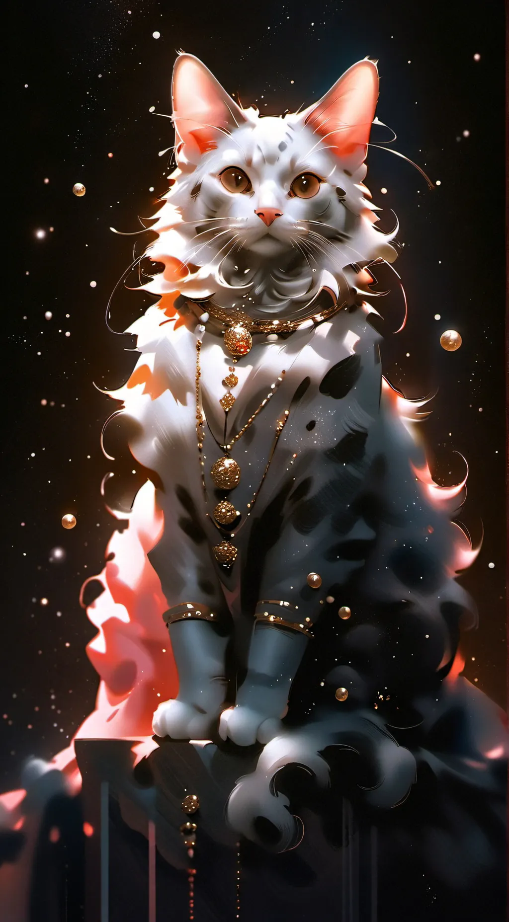 ai character: Cats background