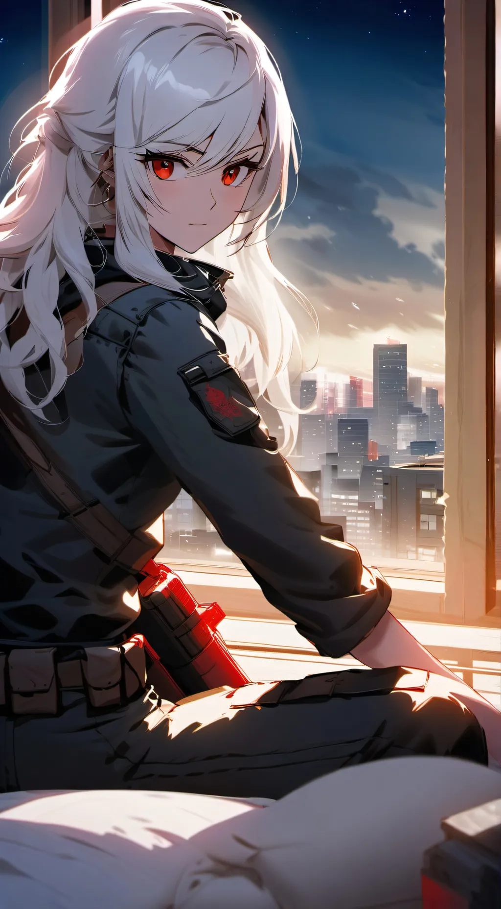 ai character: Suzune kiyota background