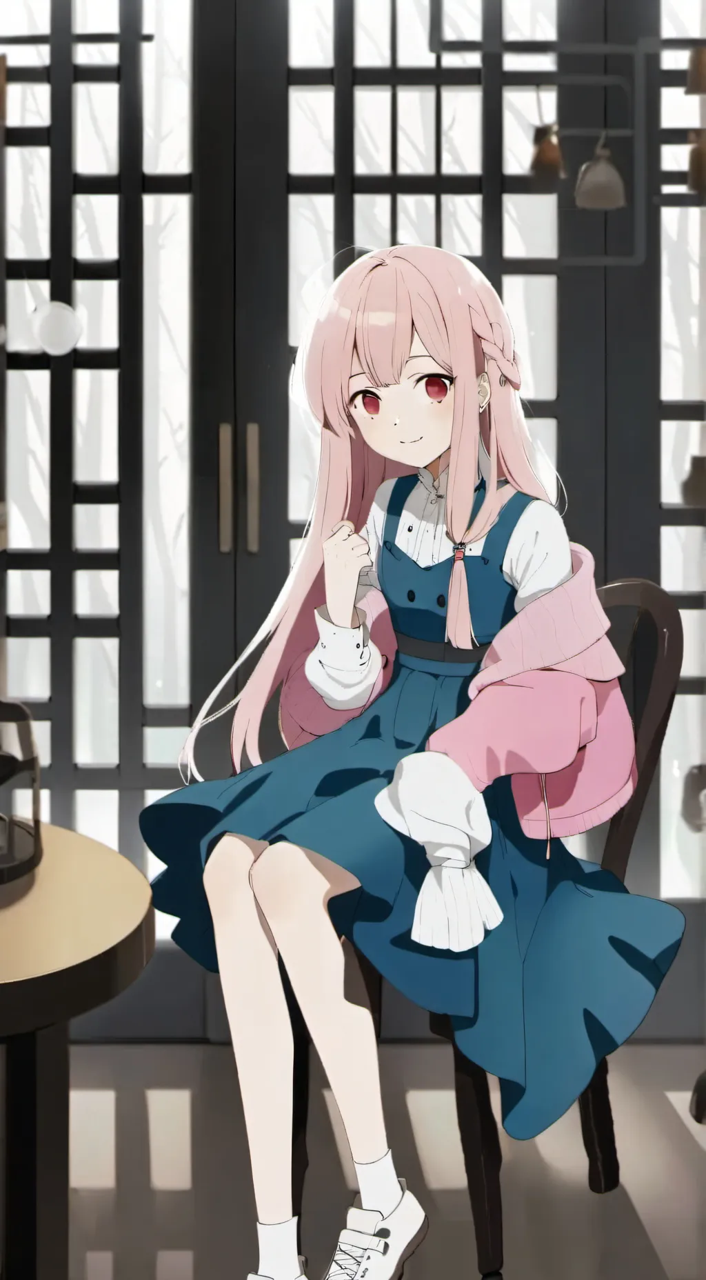 ai character: Lisa  background