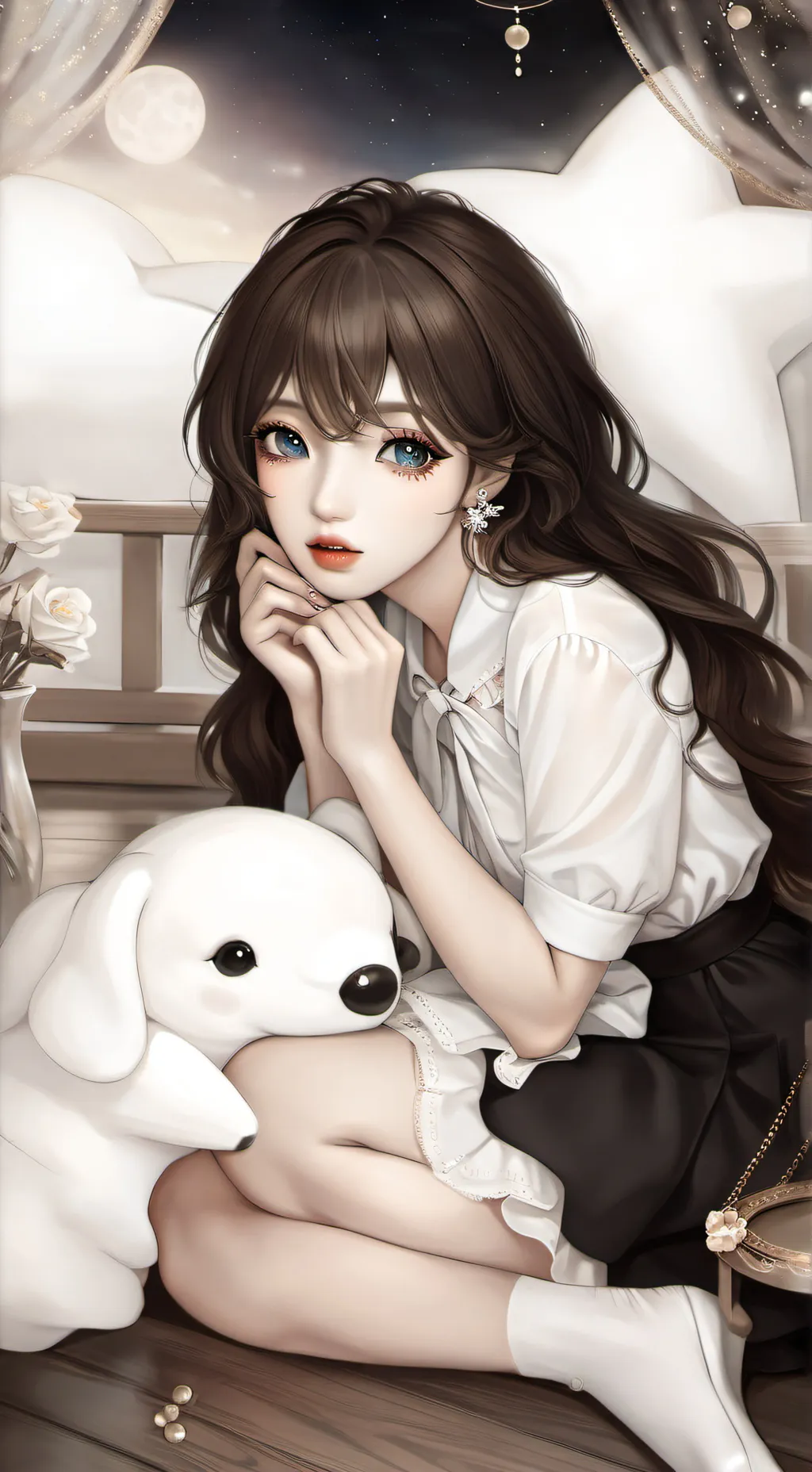 ai character: Y/N Snap?? background