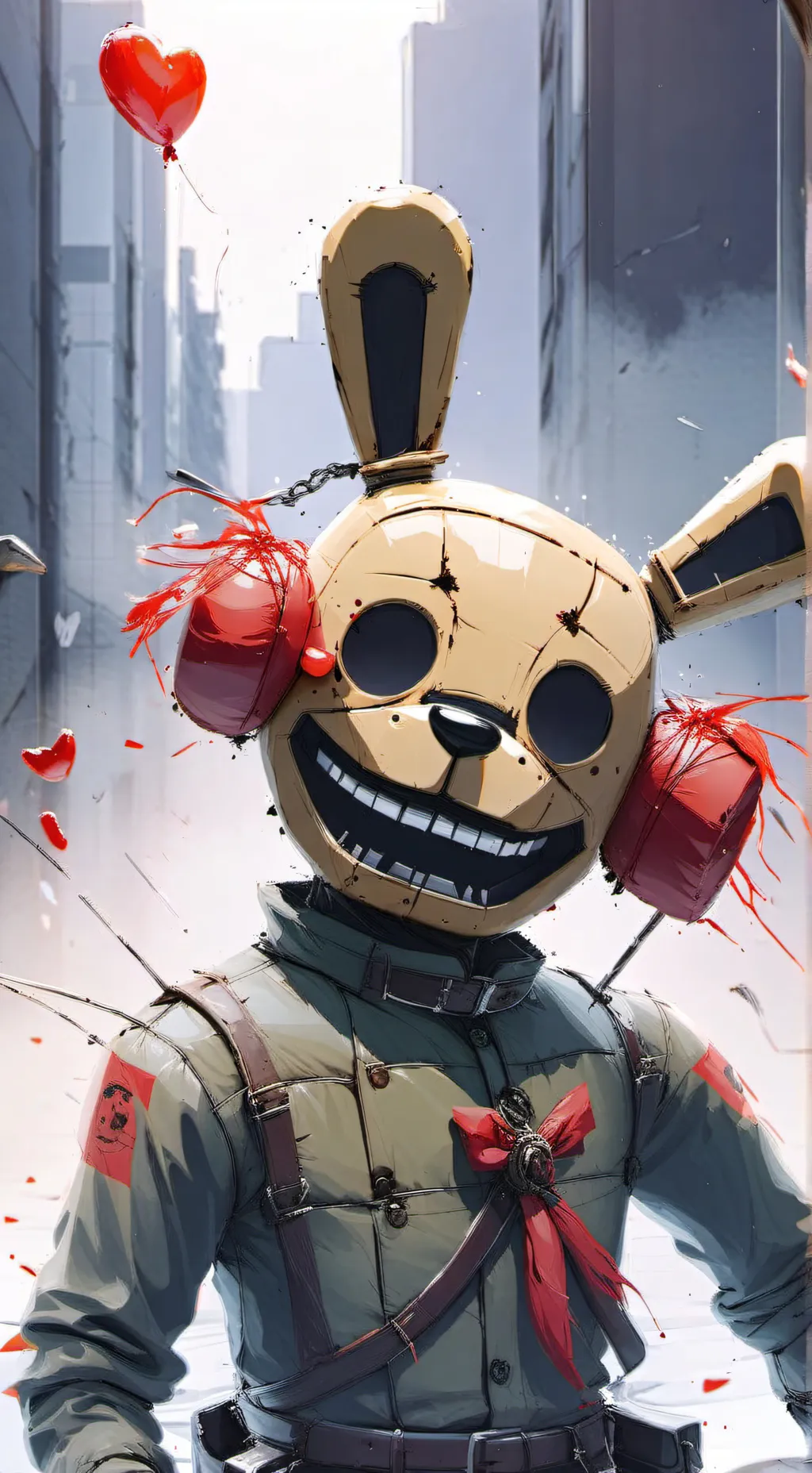 ai character: Plushtrap background
