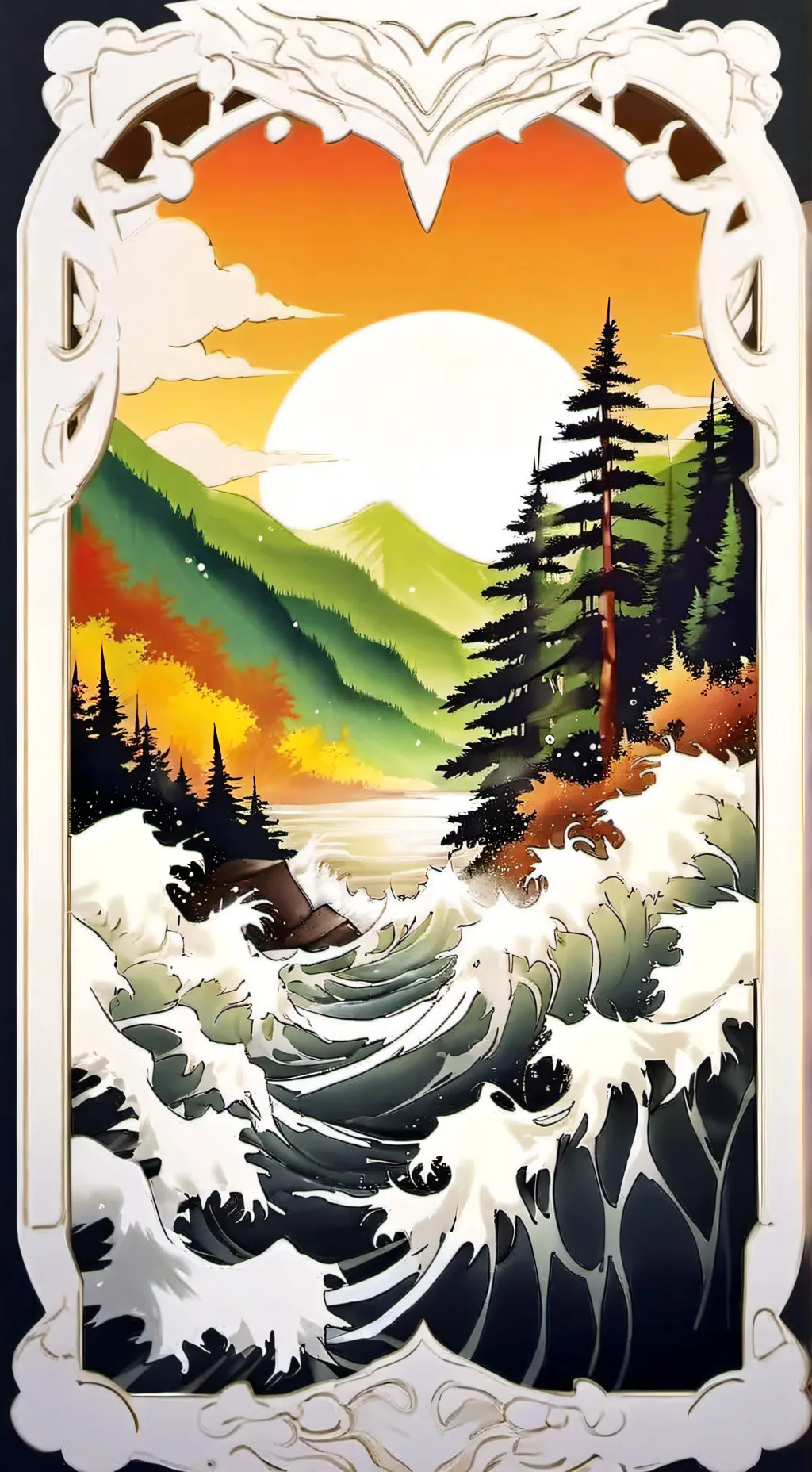 ai character: KIRIBAKU :] background