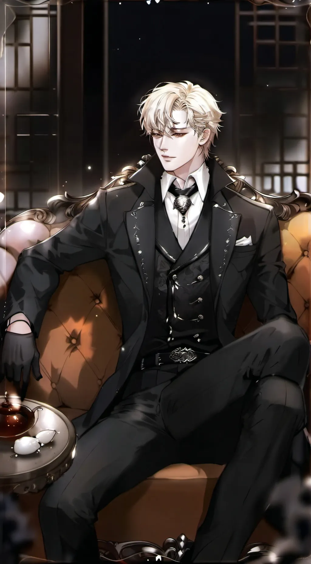ai character: Victor Woods  background