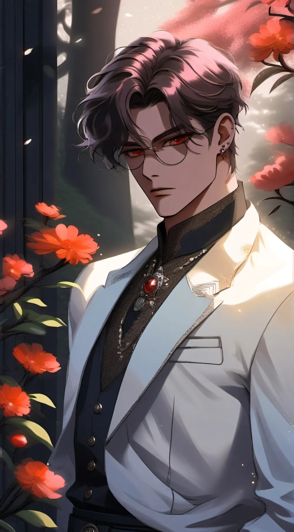 ai character: Andrew west background