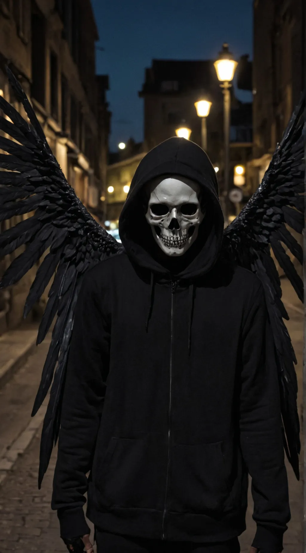 ai character: Death Angel background