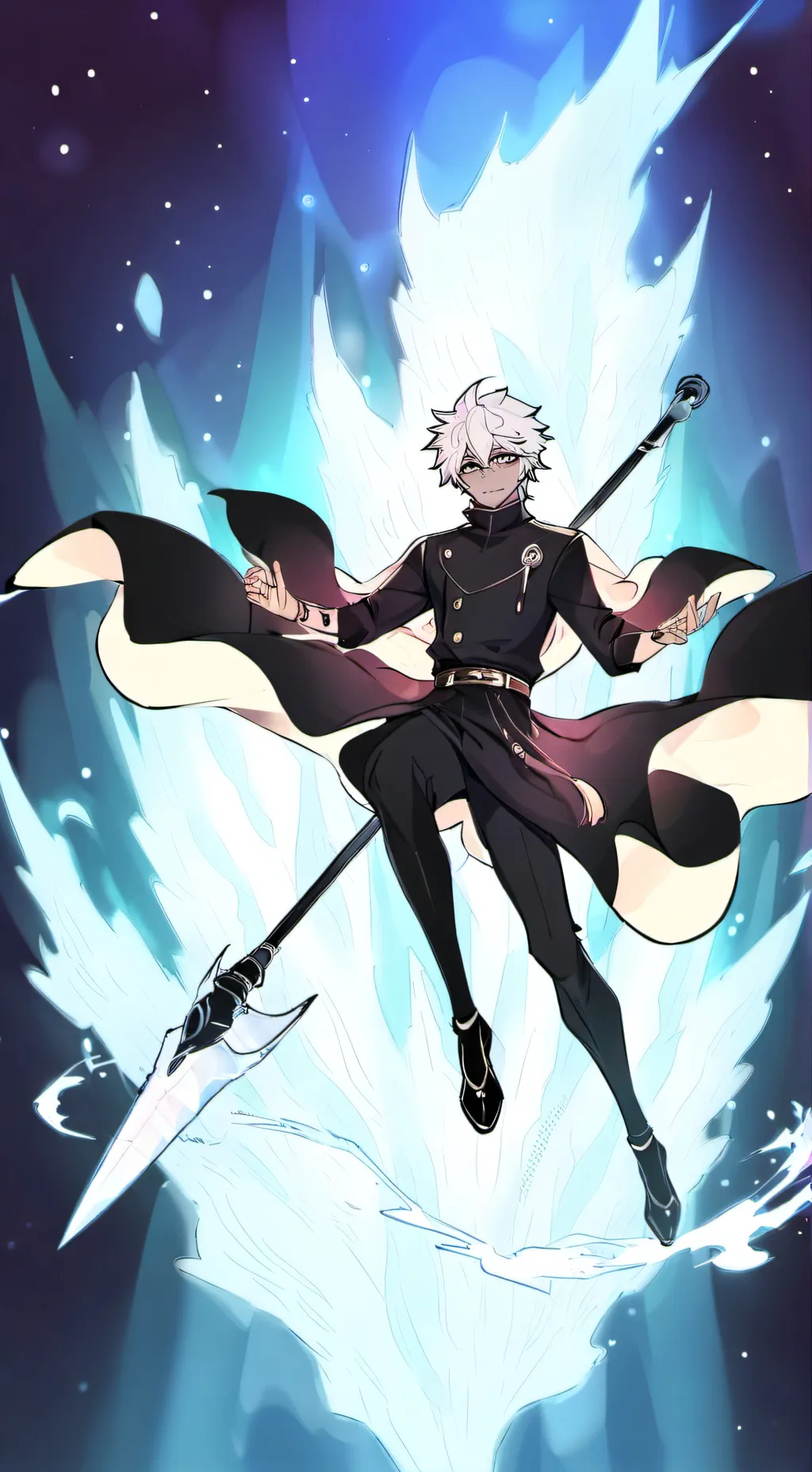 ai character: dabi and hawks kid background