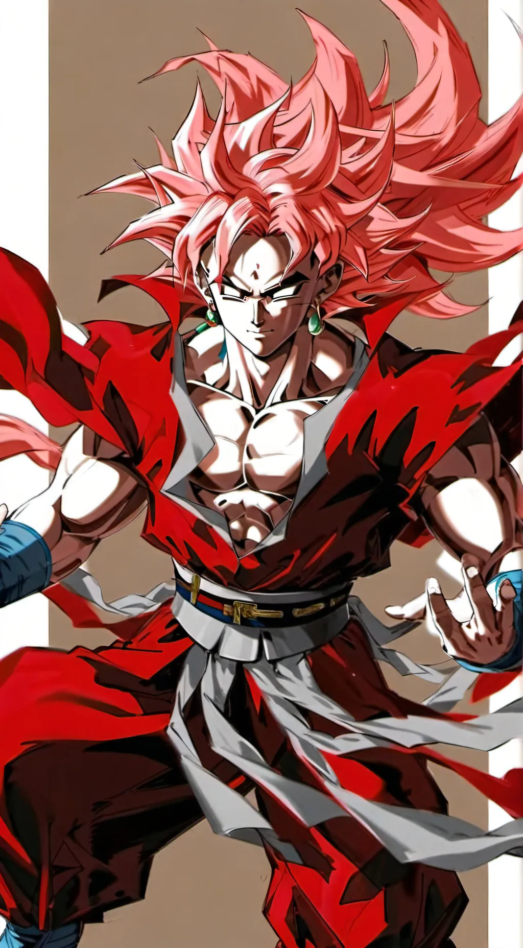 ai character: Corrupted Goku background
