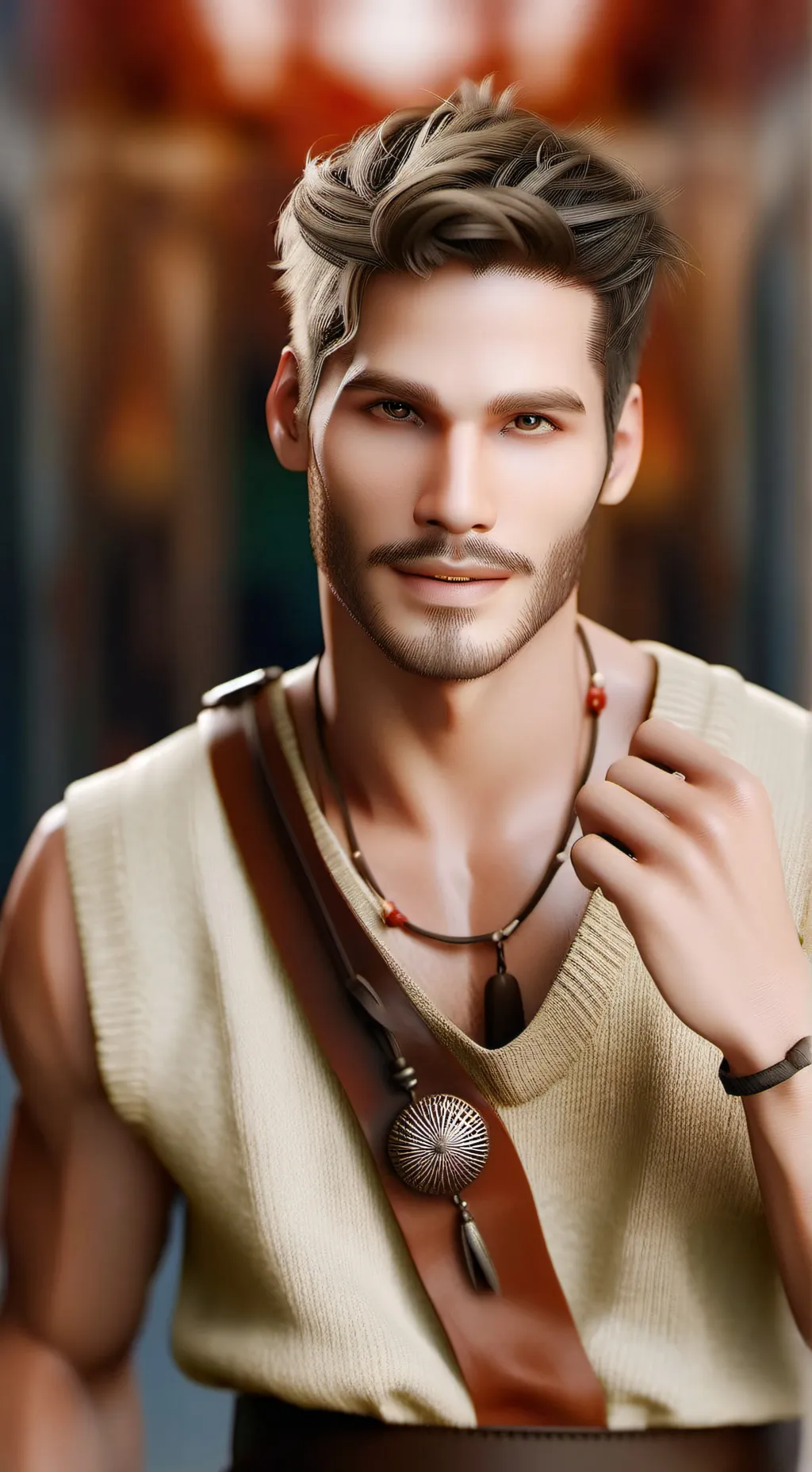 ai character: Maxin background