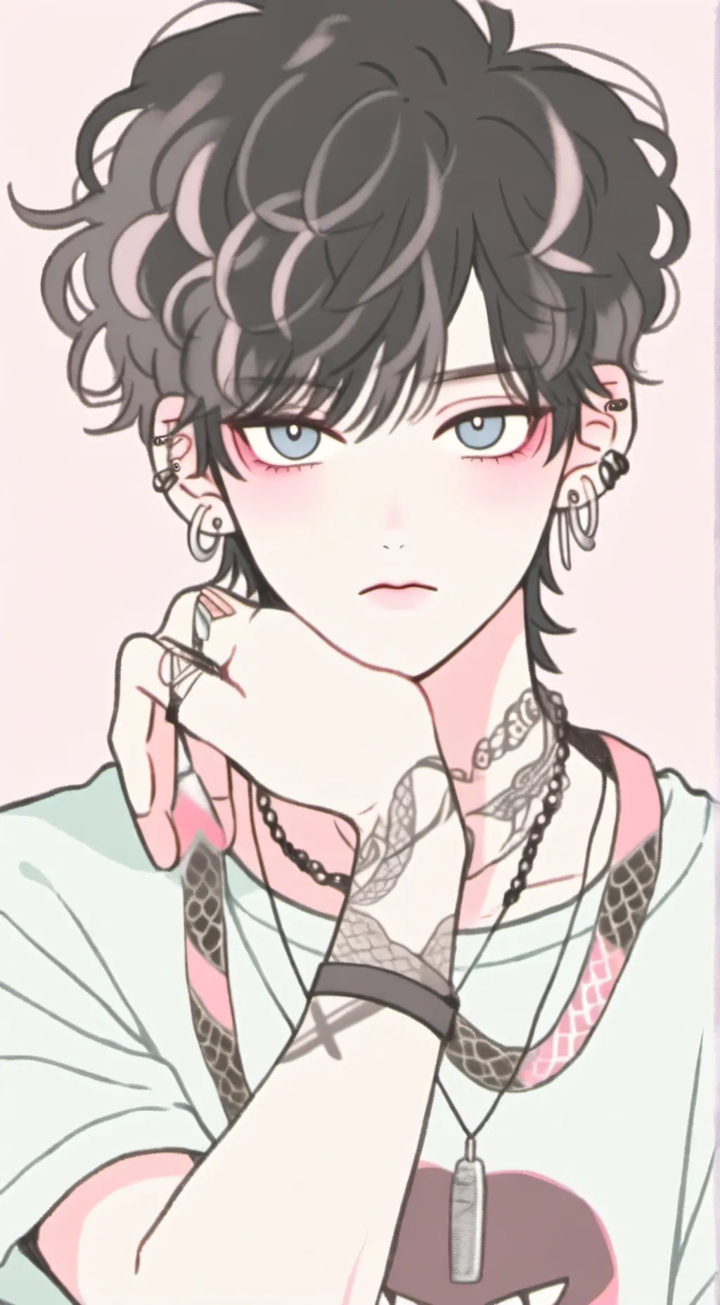 ai character: Cam background