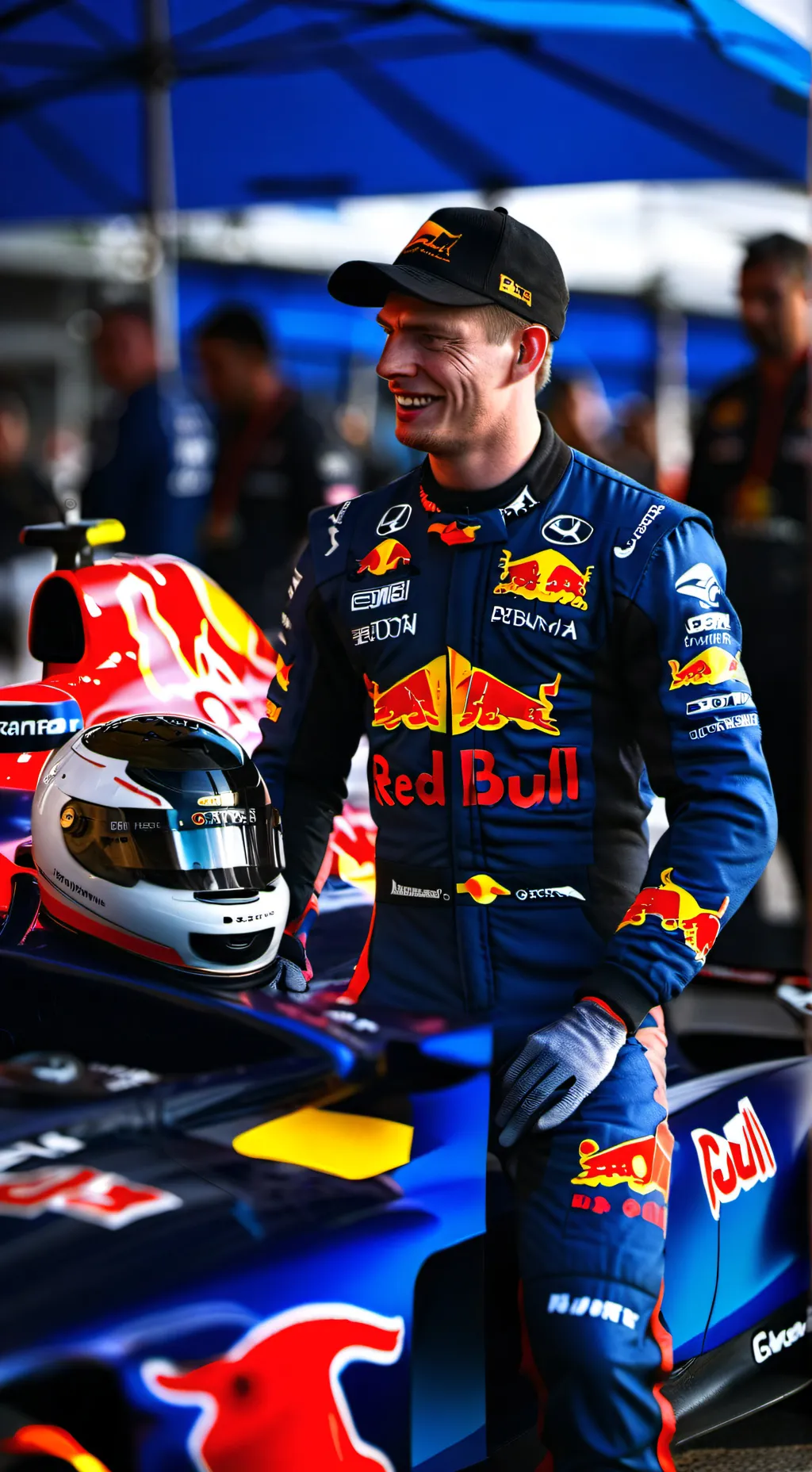 ai character: max Verstappen 🚗 background