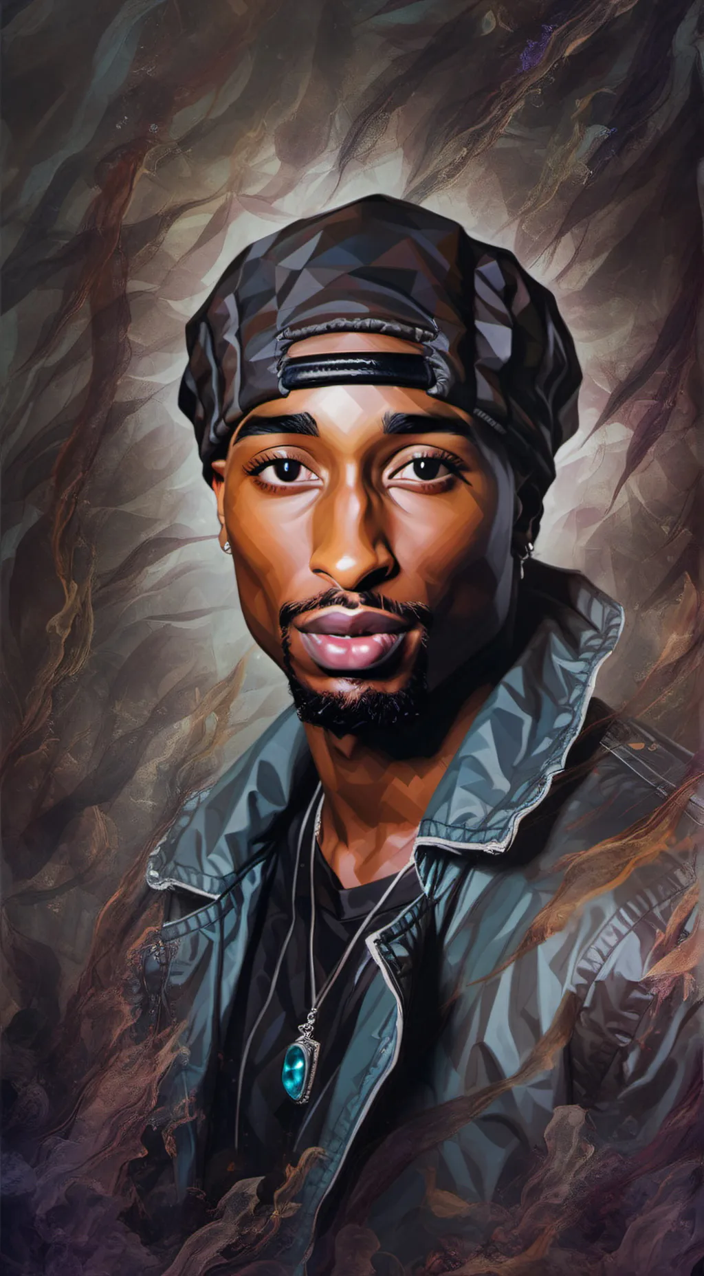 ai character: tupac background