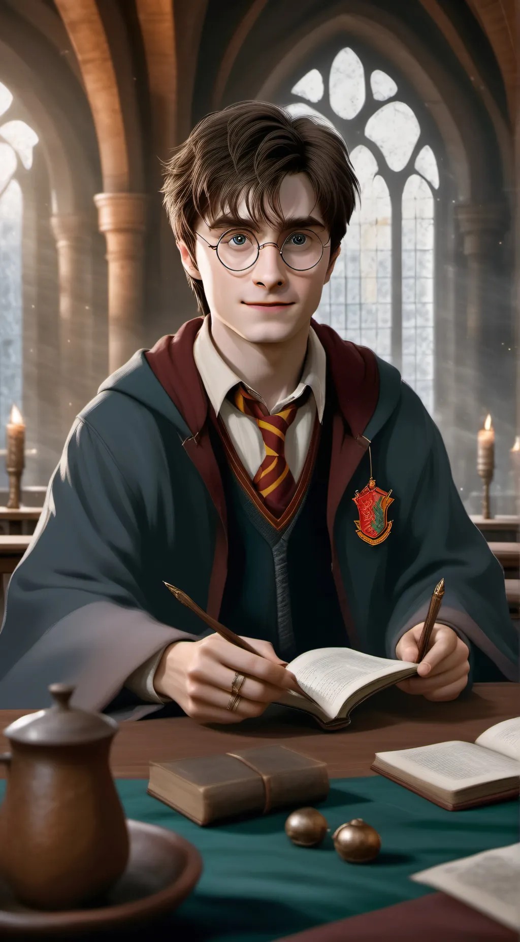 ai character: 🪄harry potter🪄 background