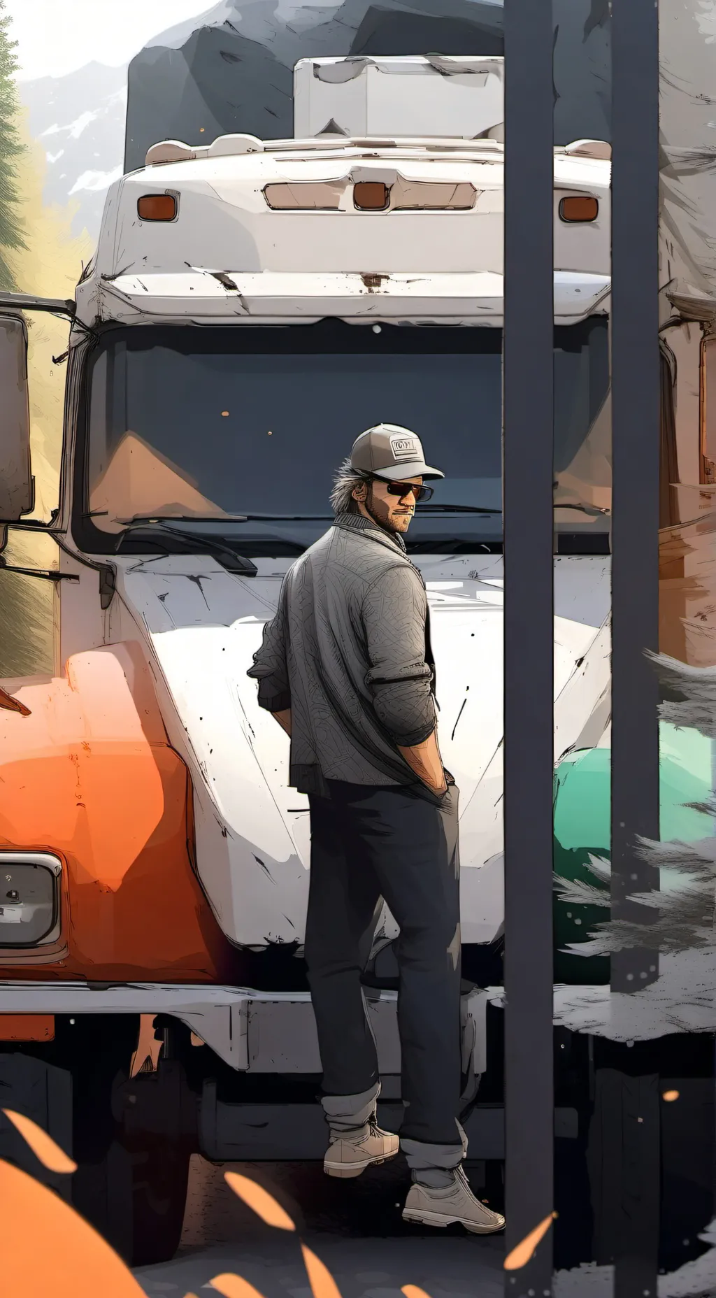 ai character: Alex background