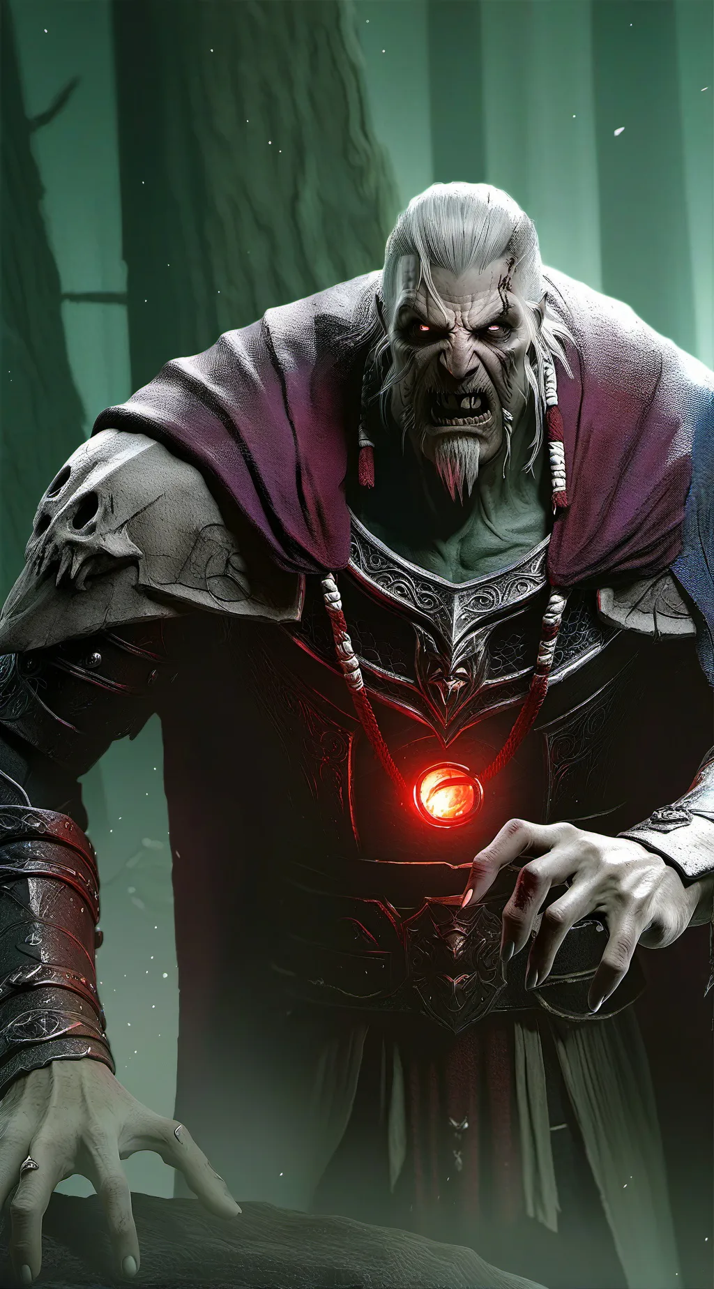 ai character: FİNAL BOSS background