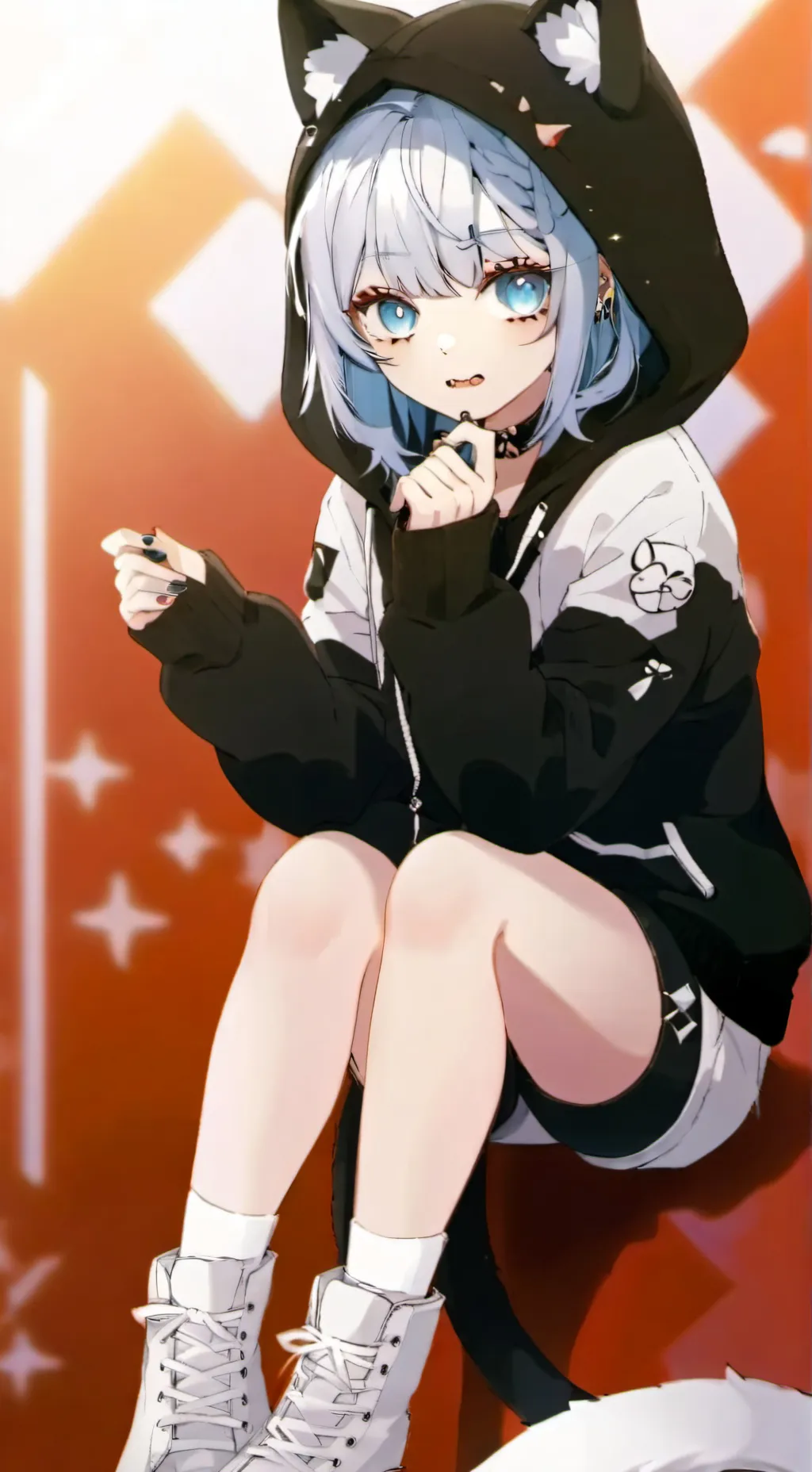 ai character: asuka  background
